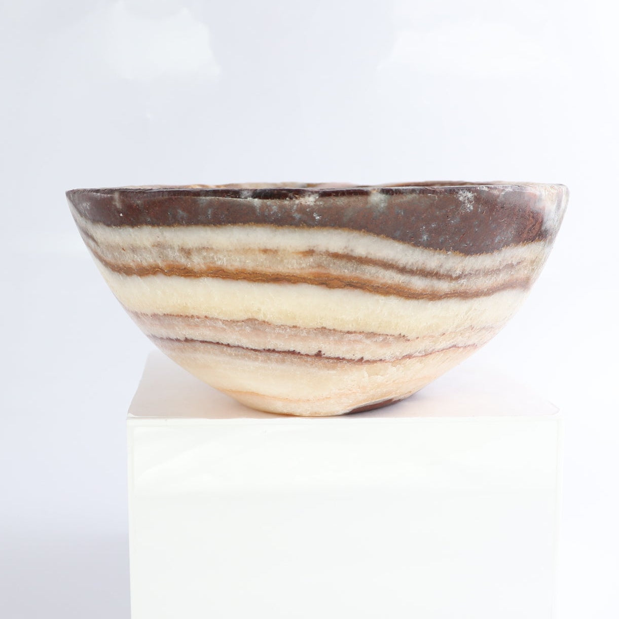 Mexican Onyx/Calcite Bowl | Mi Esperanza Minerals | Supplier of Crystals and Onyx