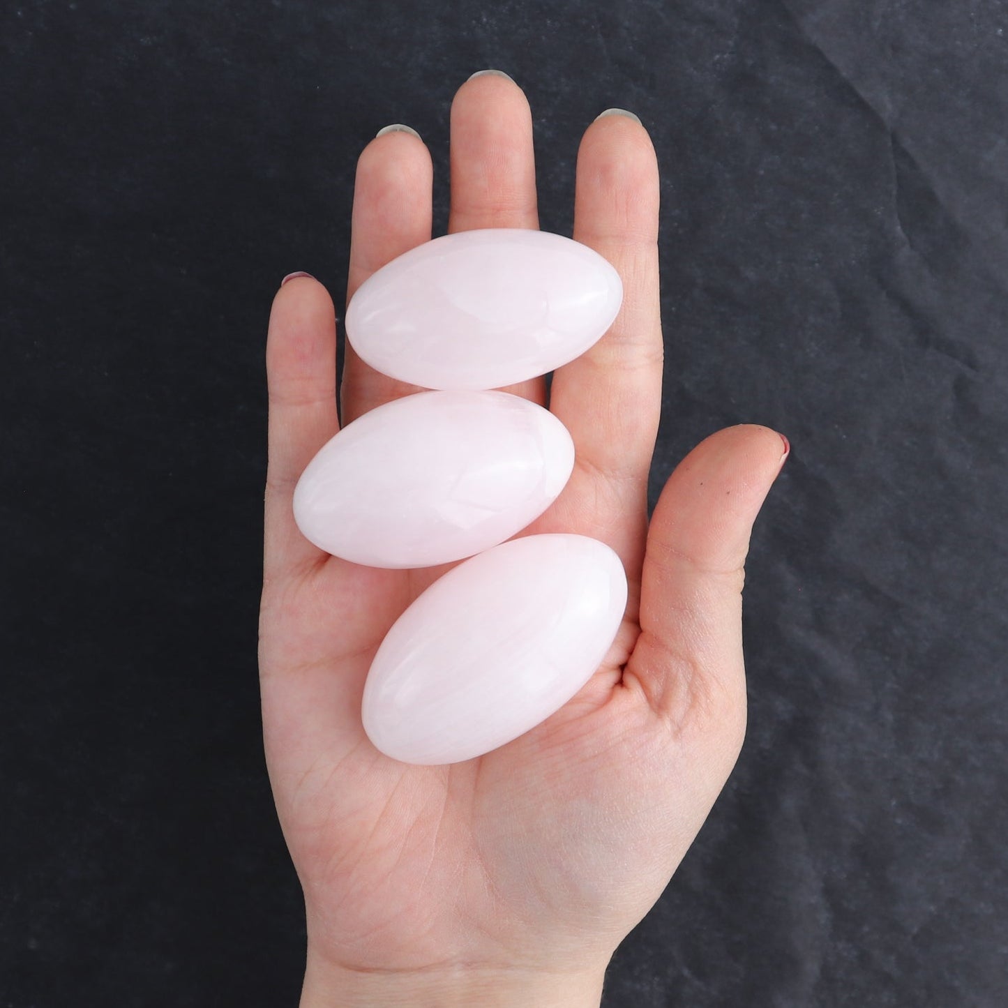 Mangano Calcite Lingams 500 grams Set