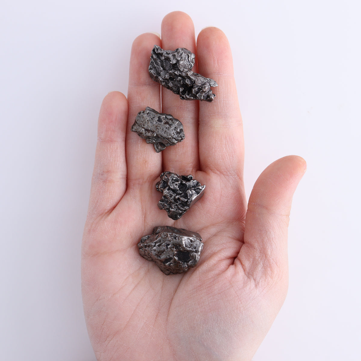Campos del Cielo Meteorites Set of 8 | Mi Esperanza Minerals | Supplier of Crystals and Onyx