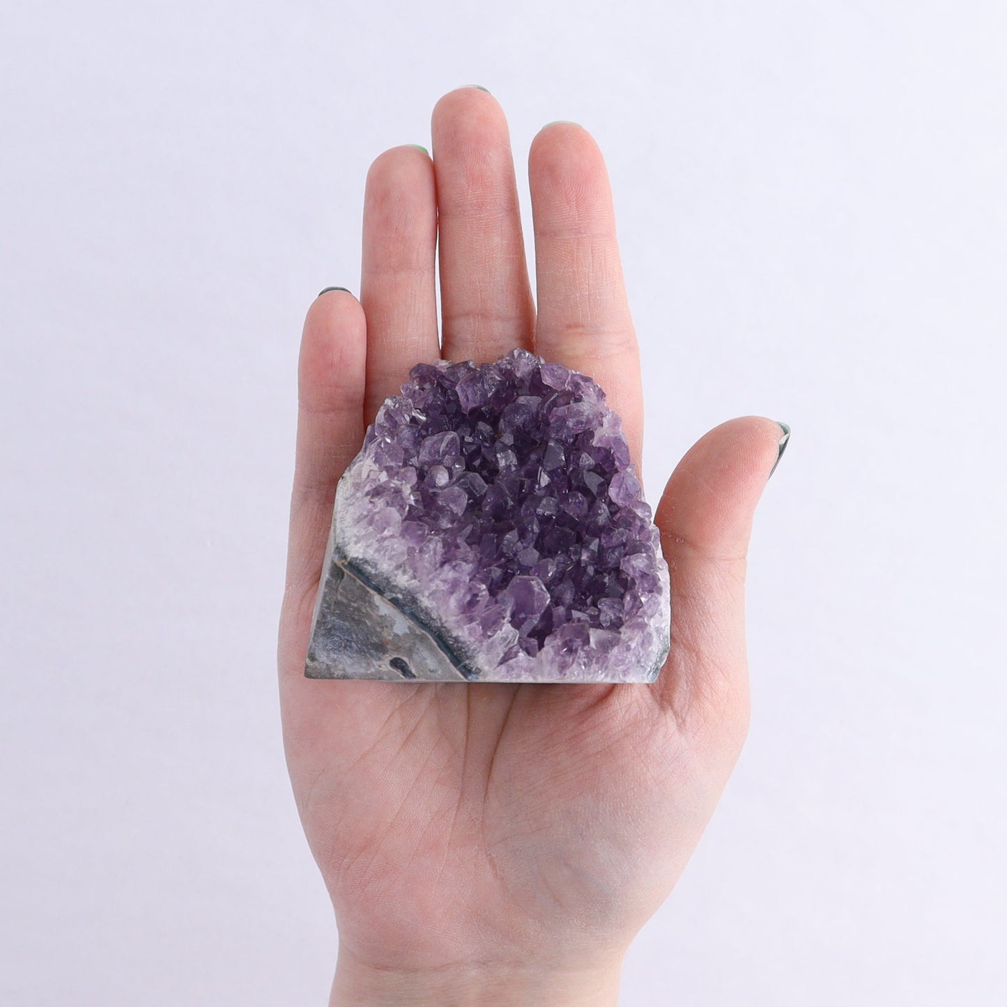 Uruguay Amethyst Cut Base Set of 8 | Mi Esperanza Minerals | Supplier of Crystals and Onyx