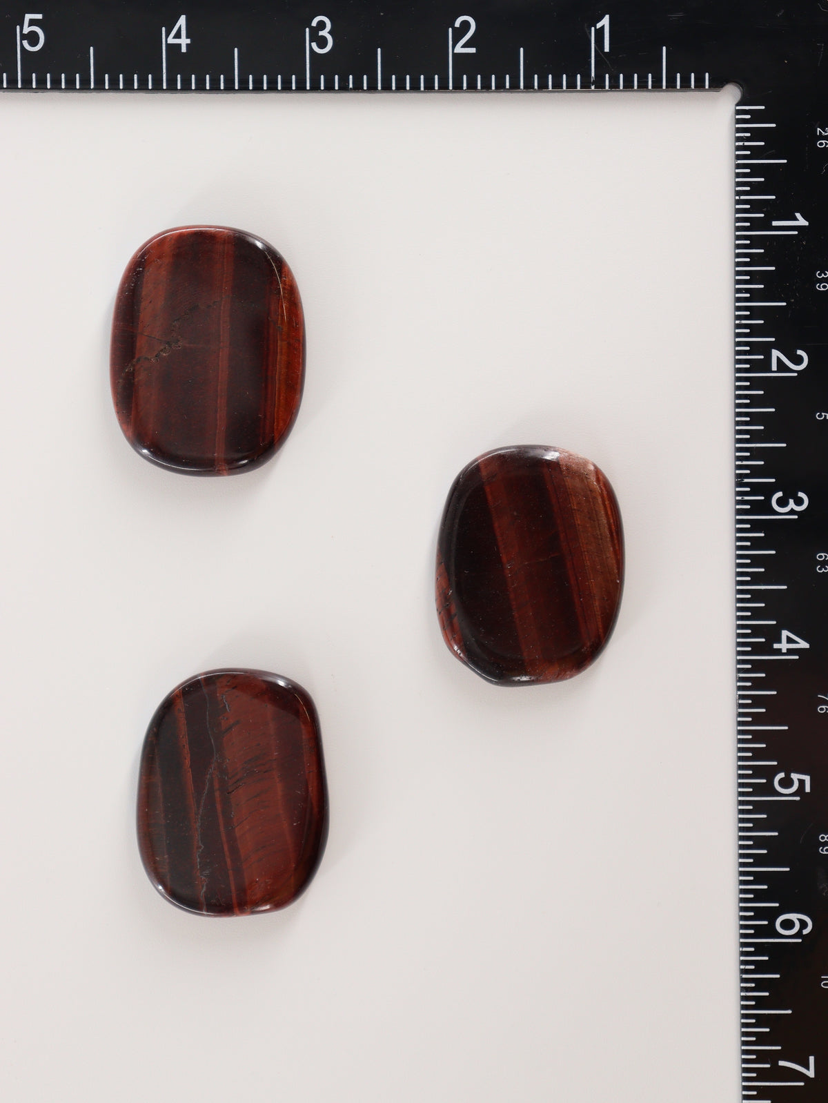 20pc Red Tiger Eye Smooth Stones - wholesale crystals
