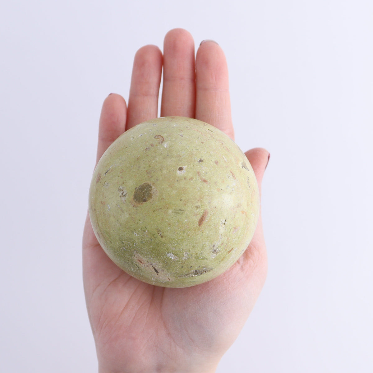 Green Opal Spheres Set of 5 | Mi Esperanza Minerals | Supplier of Crystals and Onyx