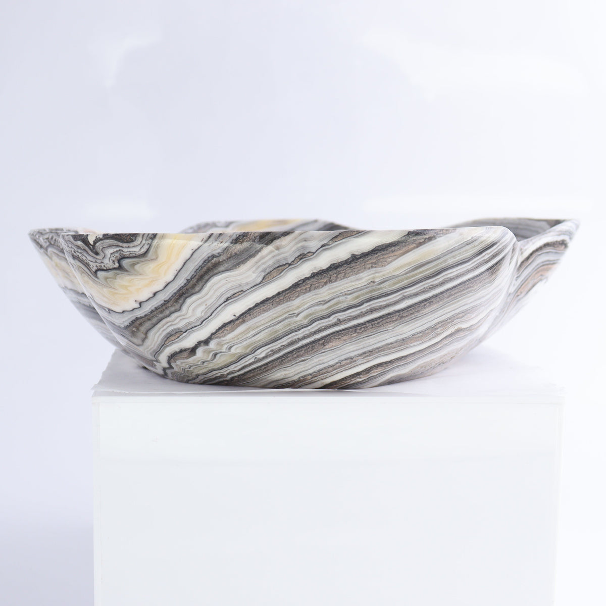 Mexican Onyx/Calcite Bowl | Mi Esperanza Minerals | Supplier of Crystals and Onyx
