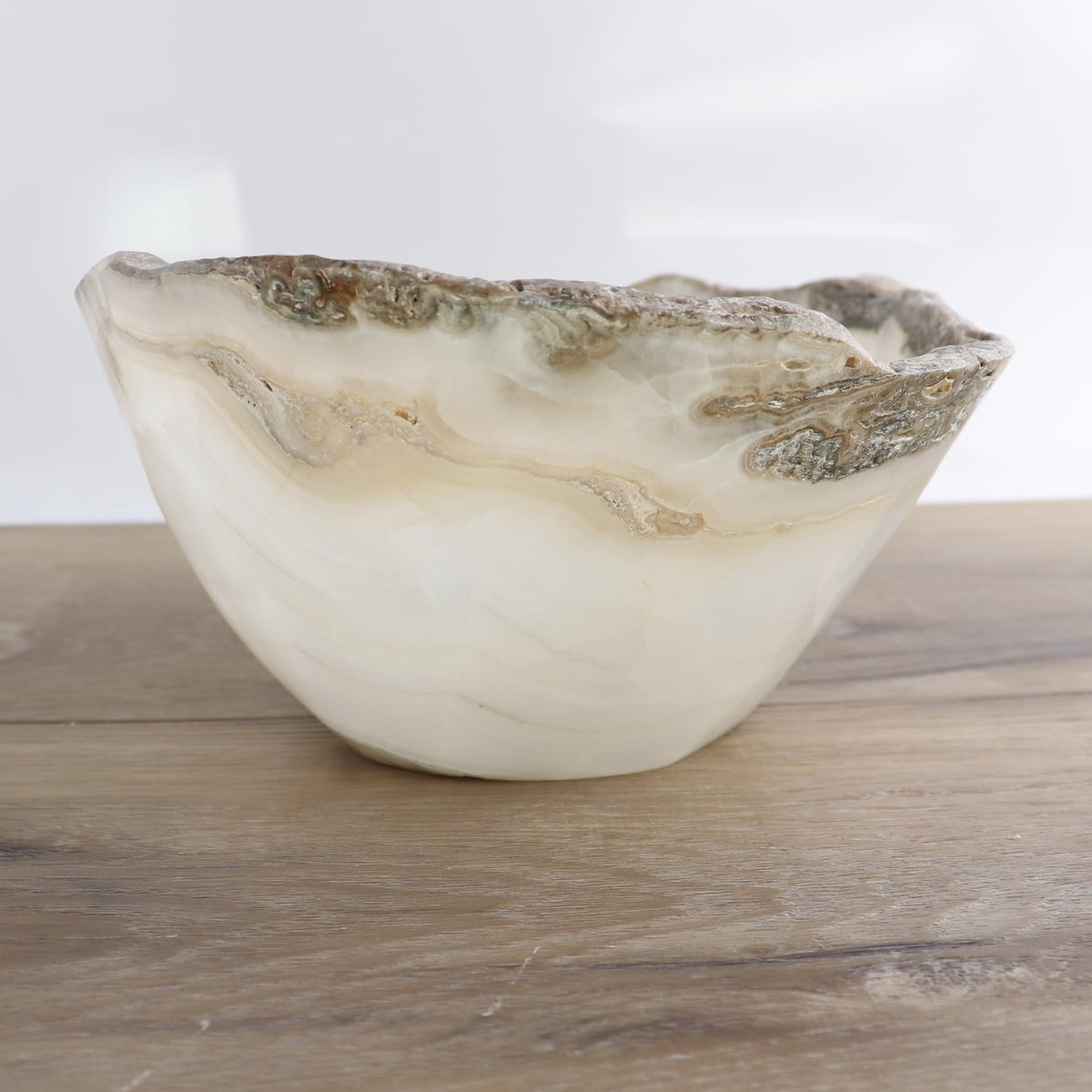 Mexican Onyx/Calcite Bowl 10"