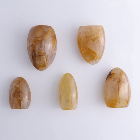 Hematite Quartz Freeform Set of 5 | Mi Esperanza Minerals | Supplier of Crystals and Onyx