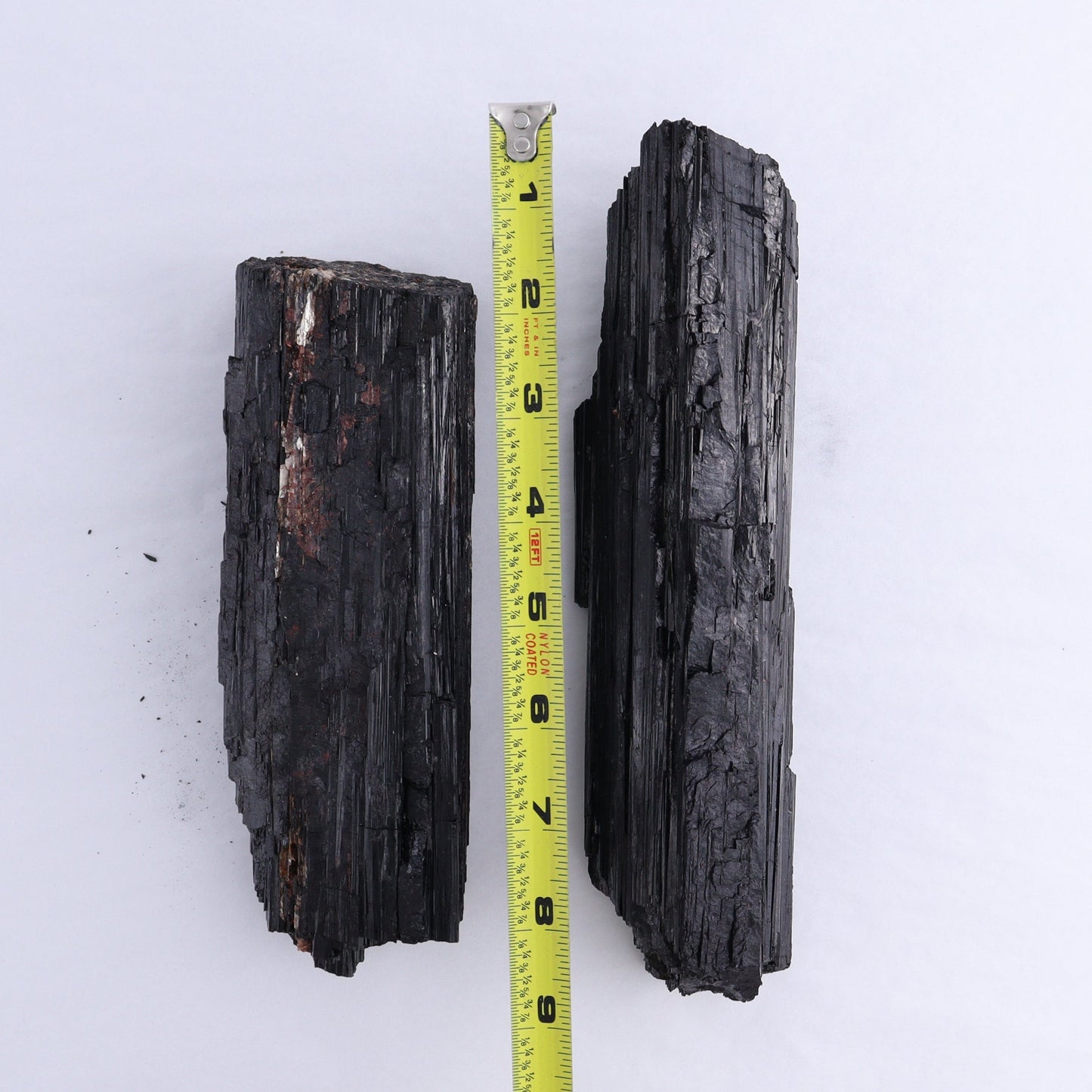 Black Tourmaline Log Set of 3 | Mi Esperanza Minerals | Supplier of Crystals and Onyx
