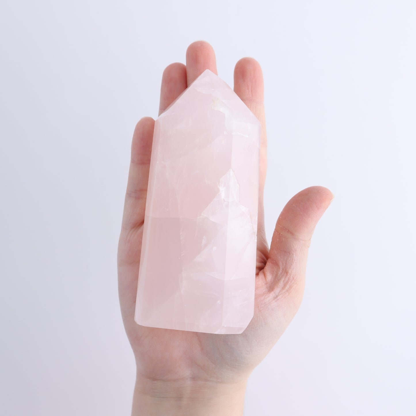 Imperfect Rose Quartz Towers Set of 7 | Mi Esperanza Minerals | Supplier of Crystals and Onyx