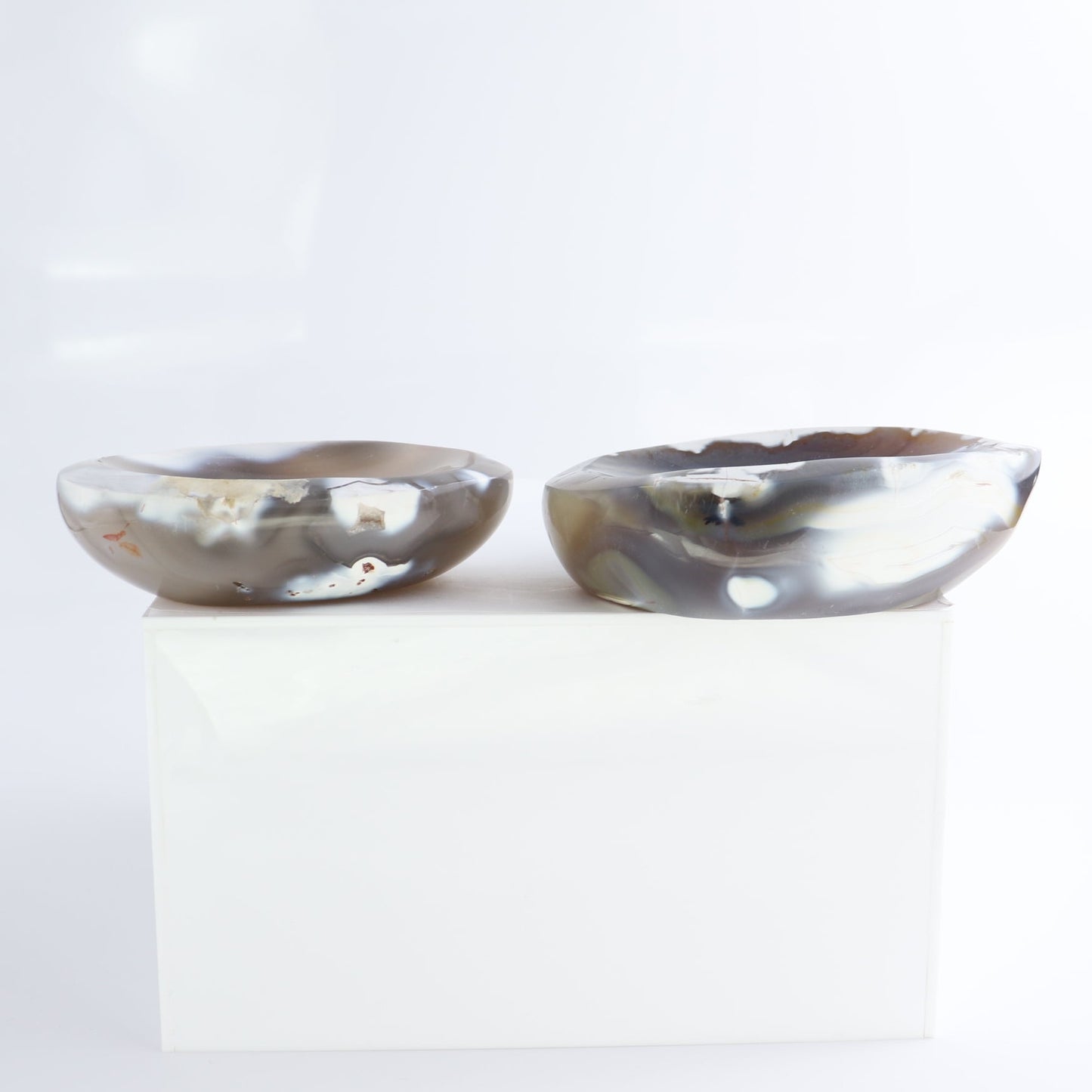 Orca Agate Bowls Set of 3