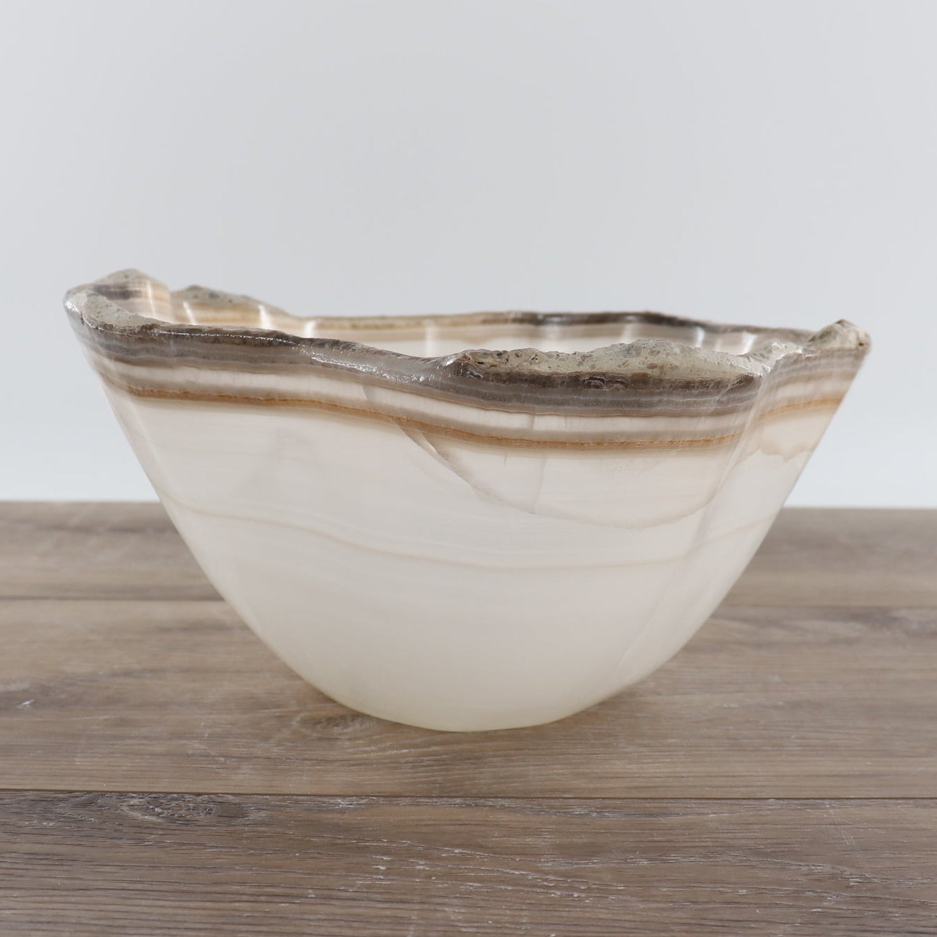 Mexican Onyx/Calcite Bowl 12"
