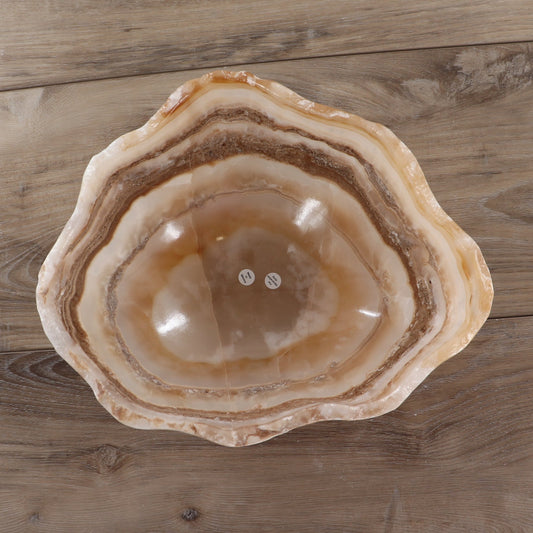 Mexican Onyx/Calcite Bowl 12"