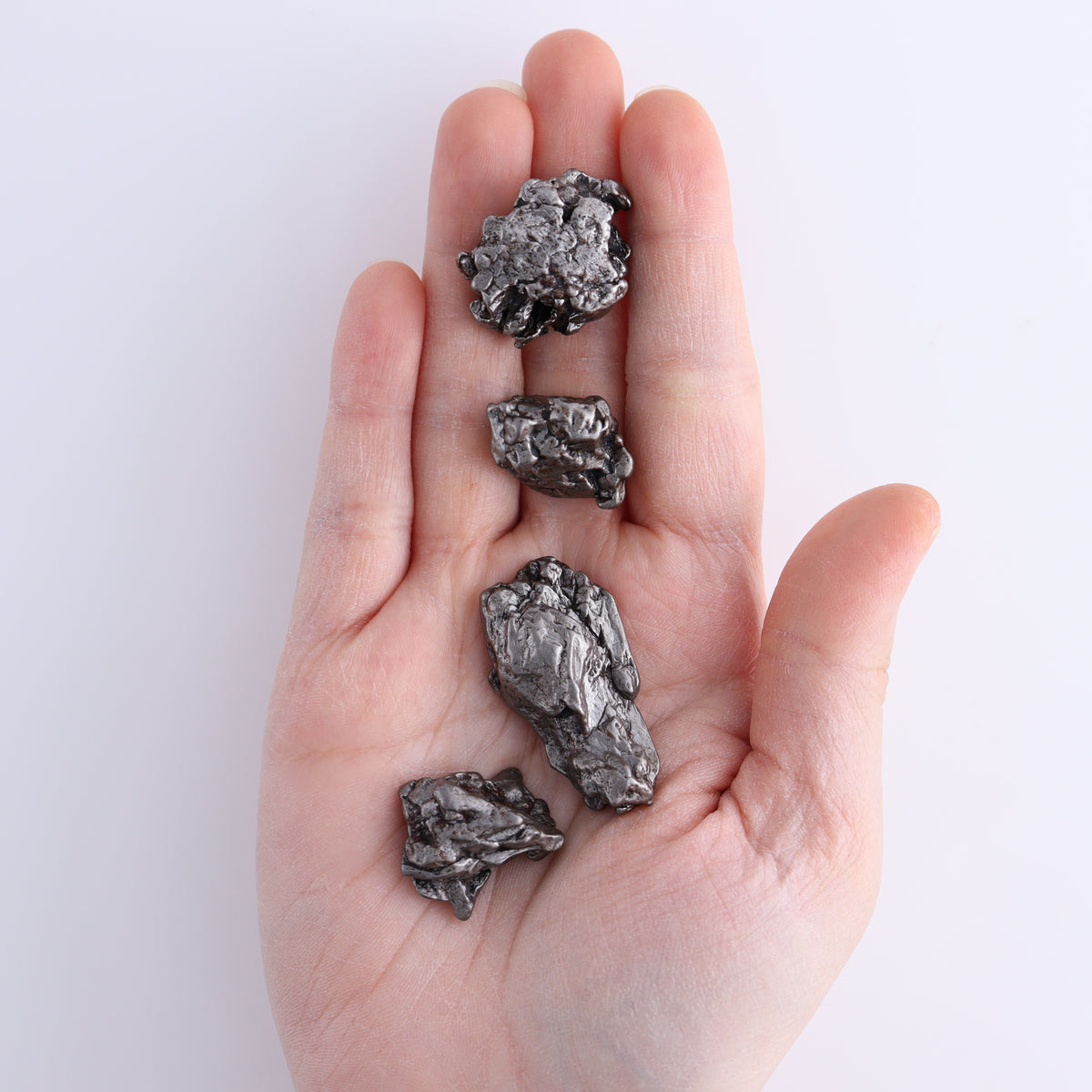 Campos del Cielo Meteorites Set of 8 | Mi Esperanza Minerals | Supplier of Crystals and Onyx