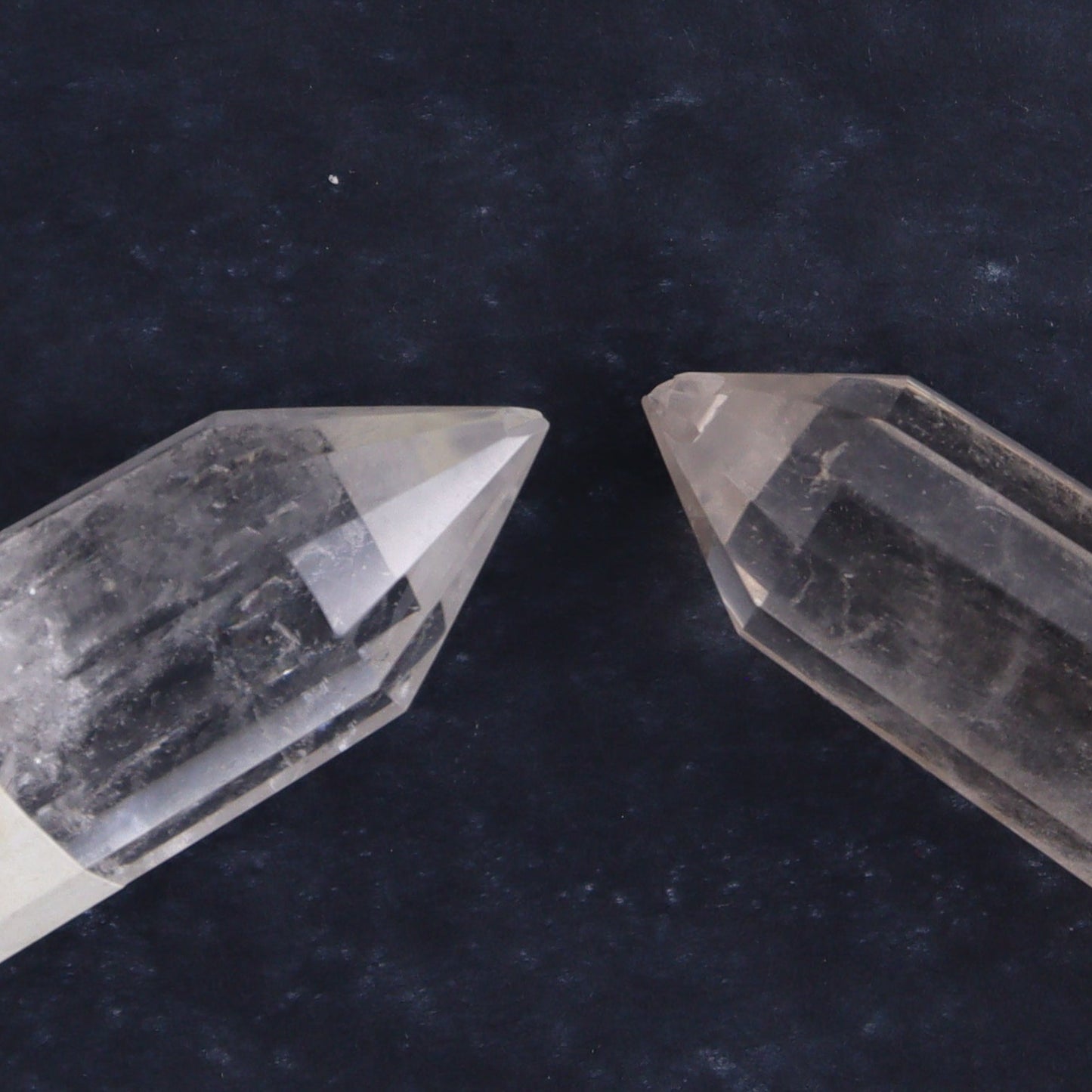 Quartz Faceted Double Points Set of 11 | Mi Esperanza Minerals | Supplier of Crystals and Onyx