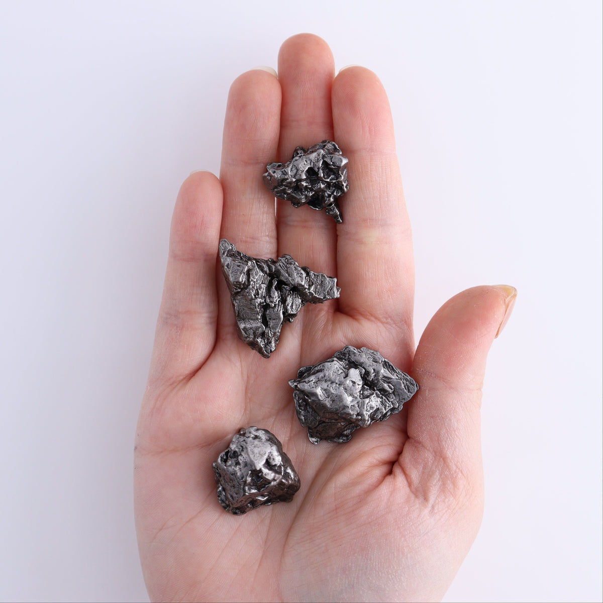 Campos del Cielo Meteorites Set of 8 | Mi Esperanza Minerals | Supplier of Crystals and Onyx