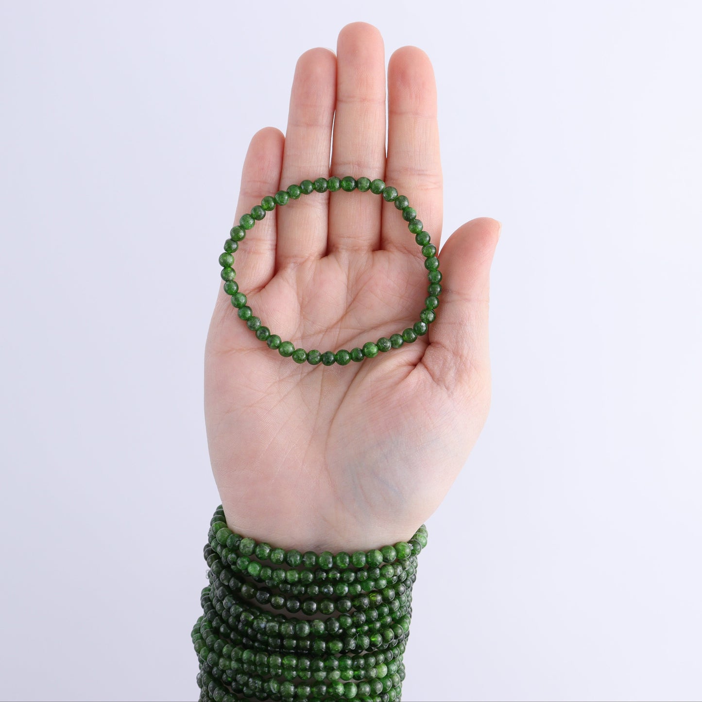 One Chrome Diopside Bracelet | Mi Esperanza Minerals | Supplier of Crystals and Onyx