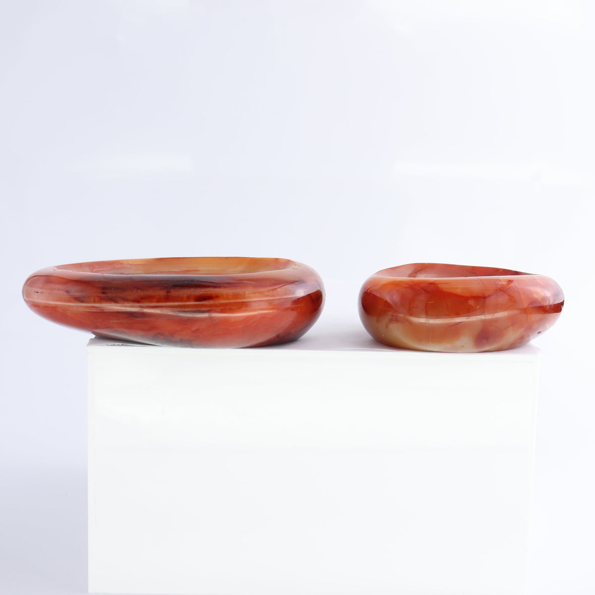 Carnelian Bowls Set of 6 | Mi Esperanza Minerals | Supplier of Crystals and Onyx
