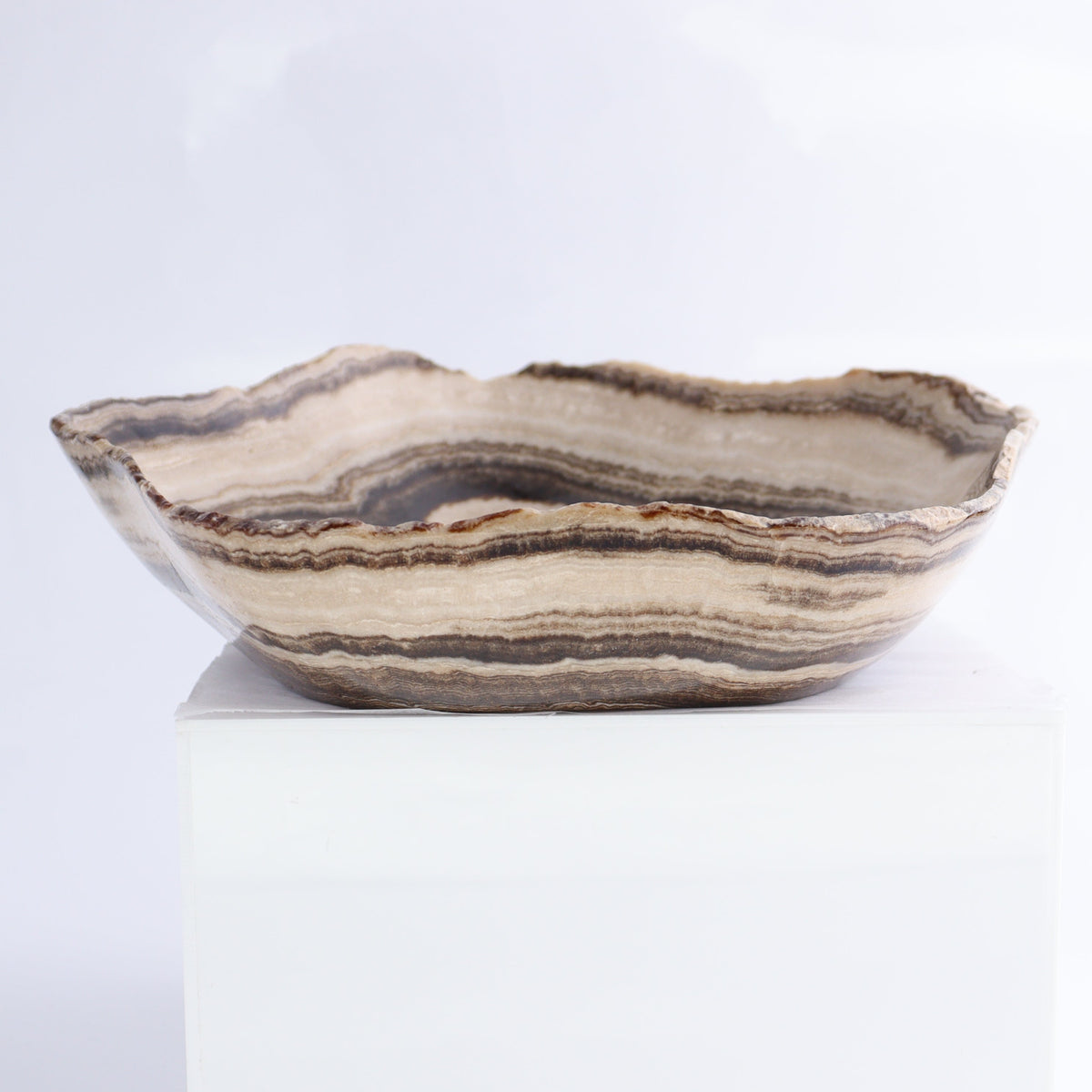 Mexican Onyx/Calcite Bowl | Mi Esperanza Minerals | Supplier of Crystals and Onyx