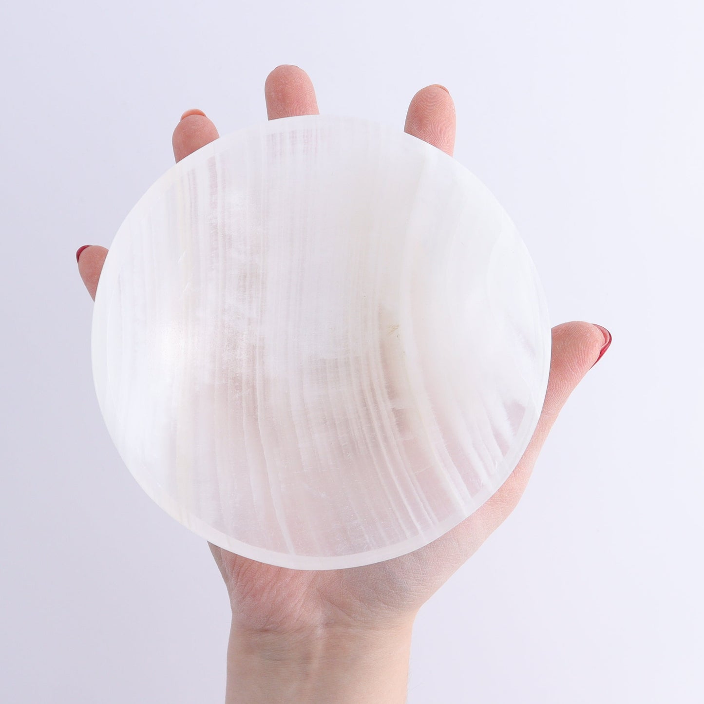 One Bowl (12 cm) Mexican Onyx/Calcite White Polished | Mi Esperanza Minerals | Supplier of Crystals and Onyx