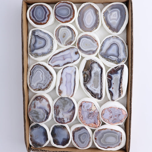Imperfect Polish Agate Flat