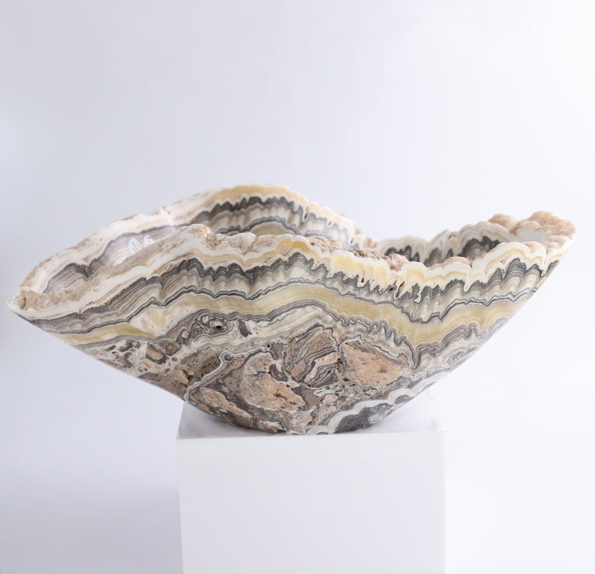 Zebra Onyx Bowl | Mi Esperanza Minerals | Supplier of Crystals and Onyx