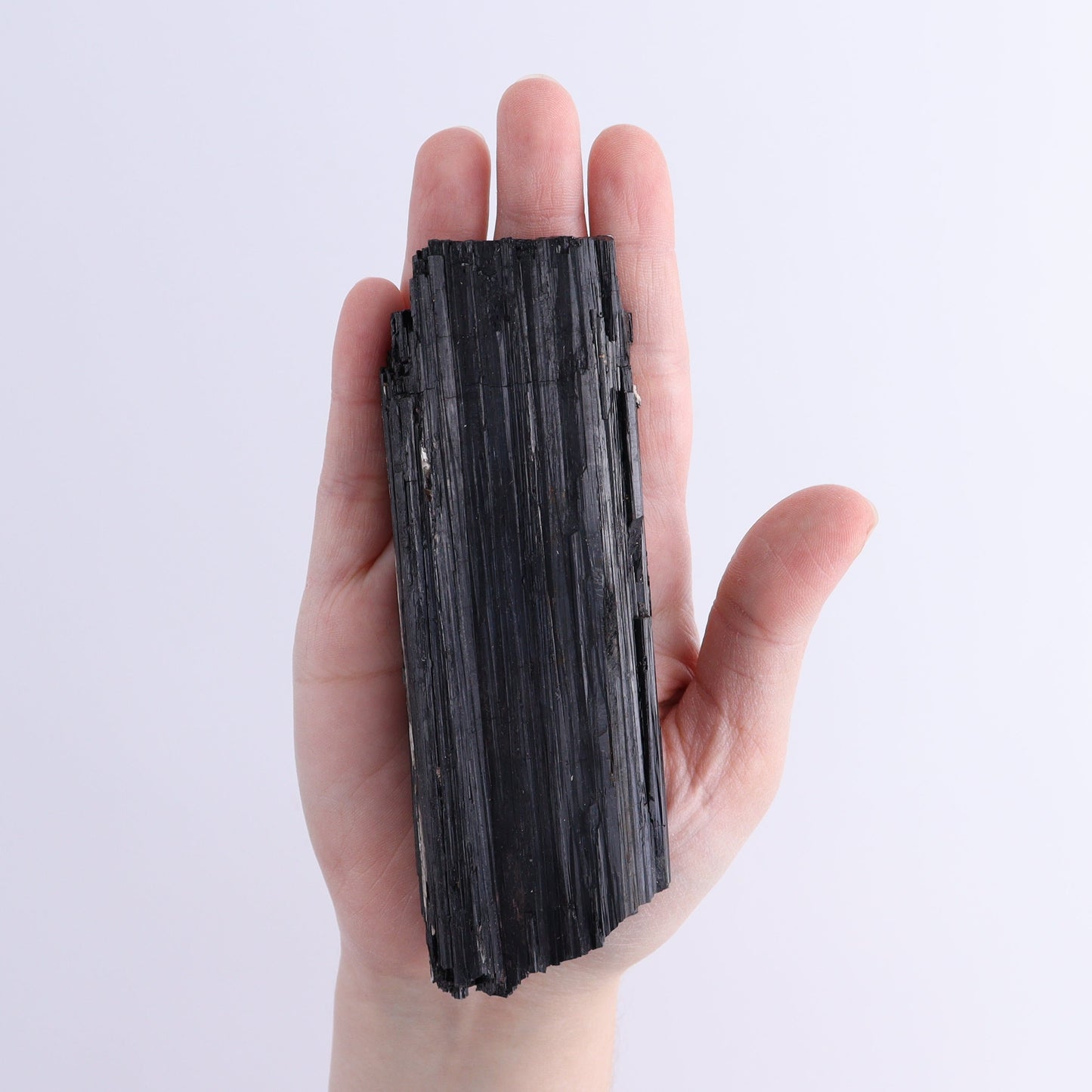 Black Tourmaline Roughs Set of 7 | Mi Esperanza Minerals | Supplier of Crystals and Onyx