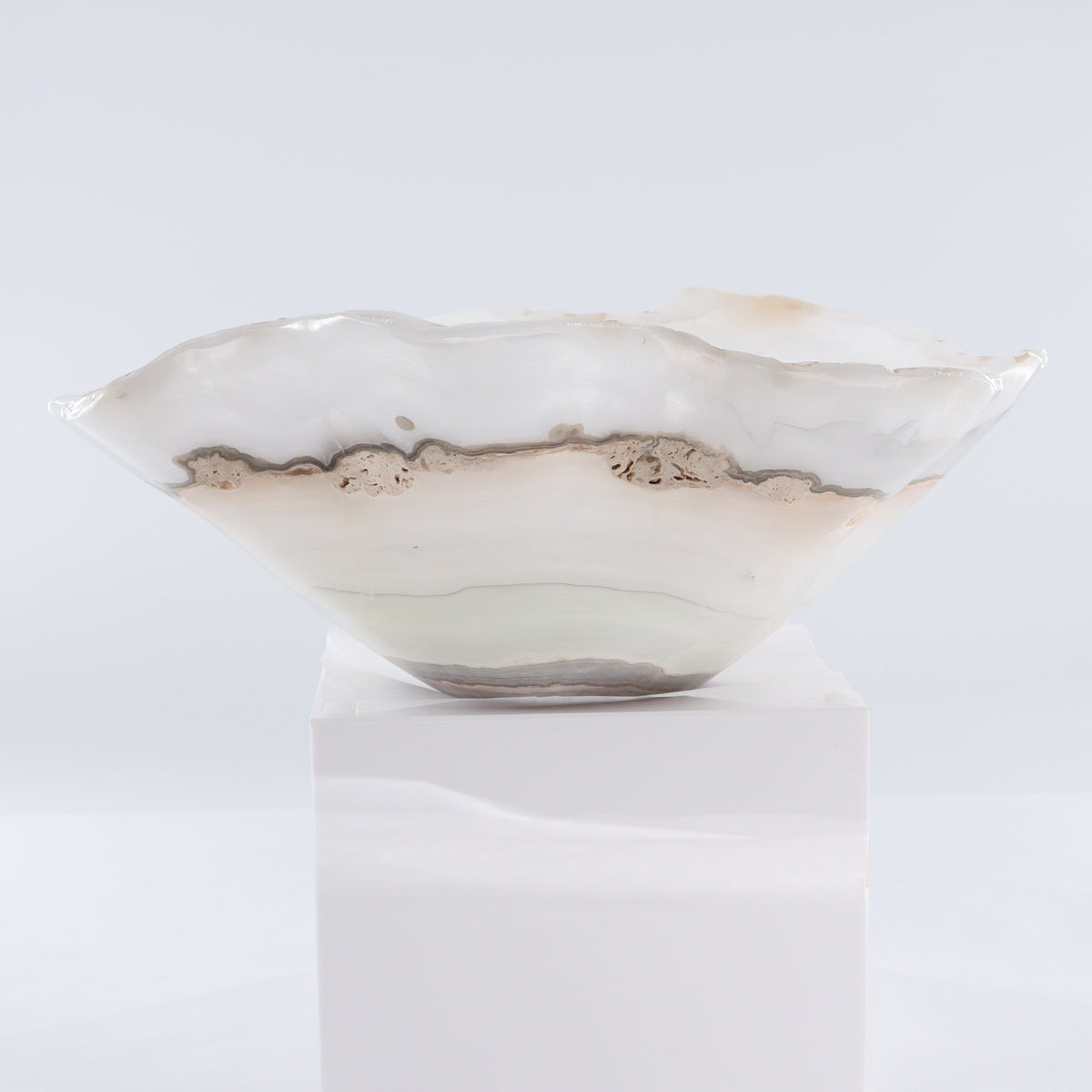 Mexican Onyx/Calcite Bowl | Mi Esperanza Minerals | Supplier of Crystals and Onyx