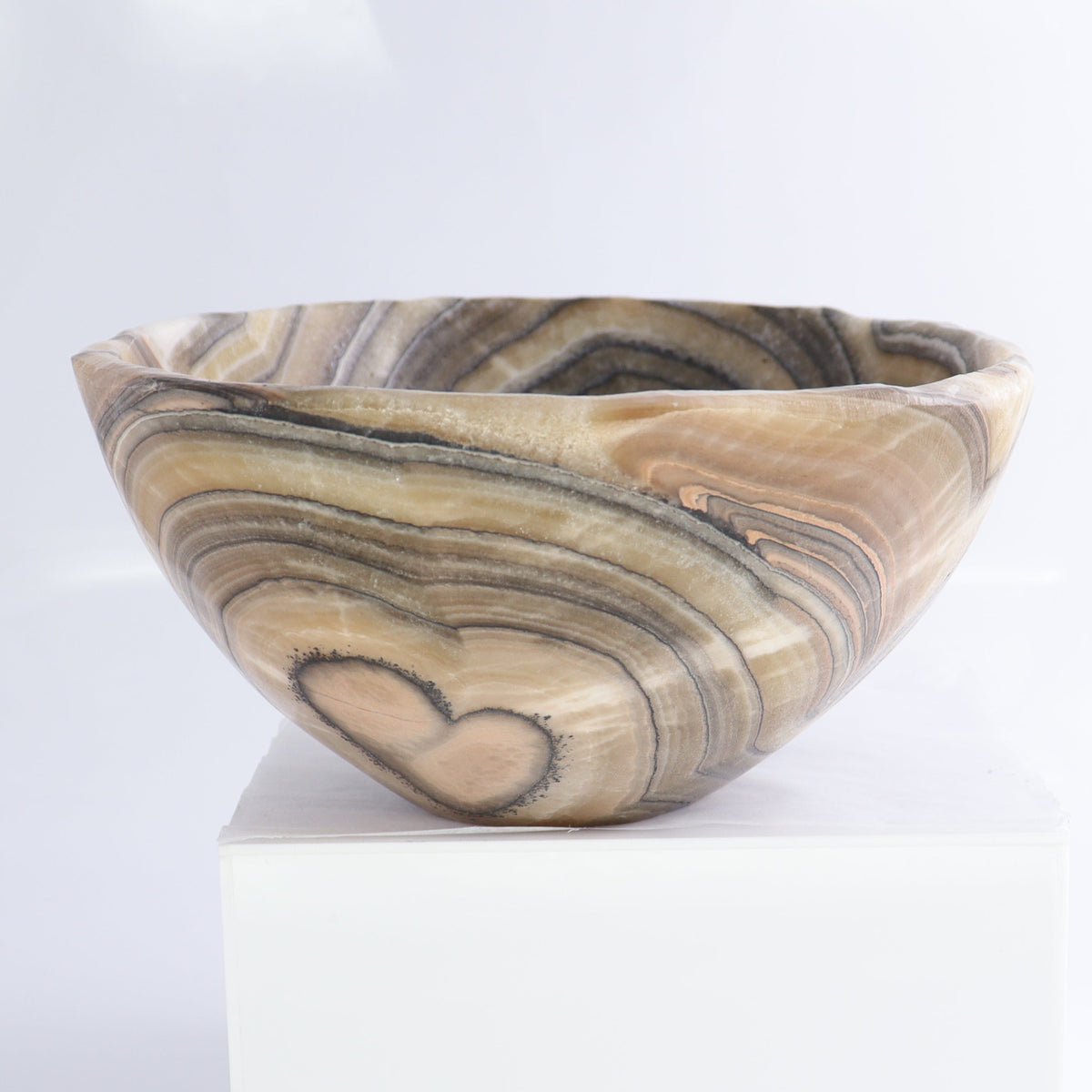 Mexican Onyx/Calcite Bowl | Mi Esperanza Minerals | Supplier of Crystals and Onyx