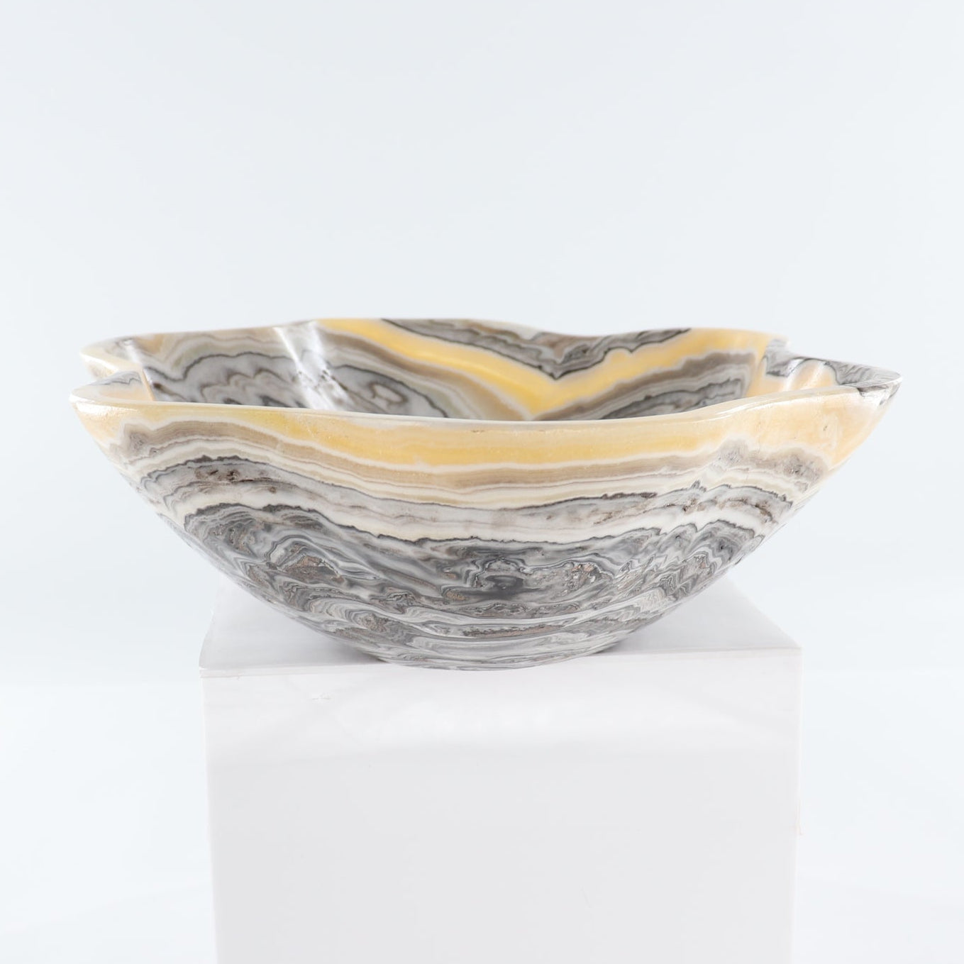 Mexican Onyx/Calcite Bowl