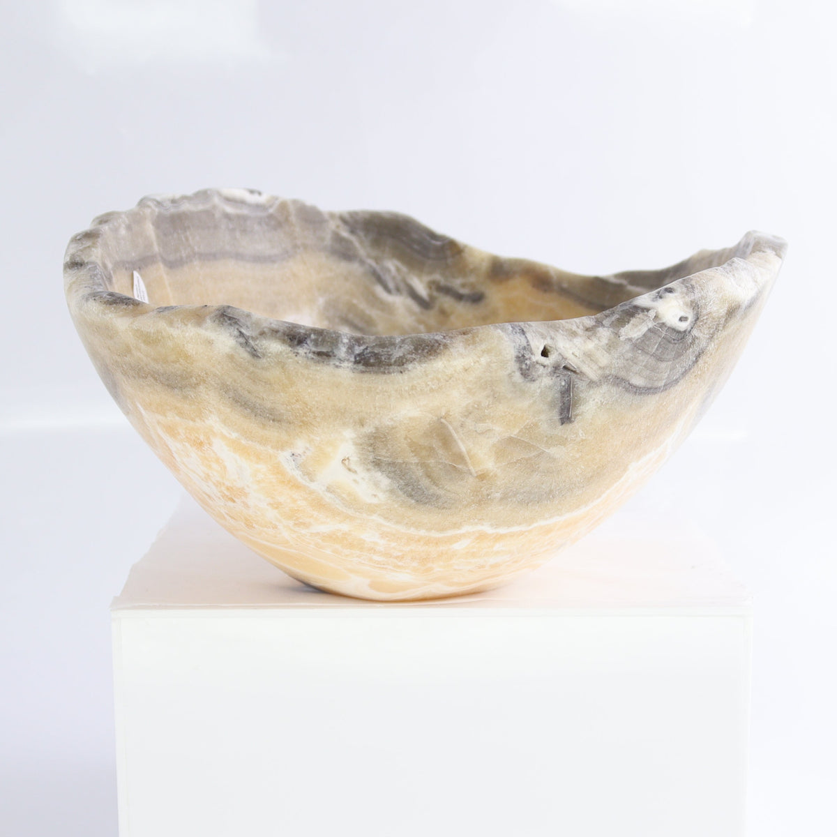 Mexican Onyx/Calcite Bowl | Mi Esperanza Minerals | Supplier of Crystals and Onyx