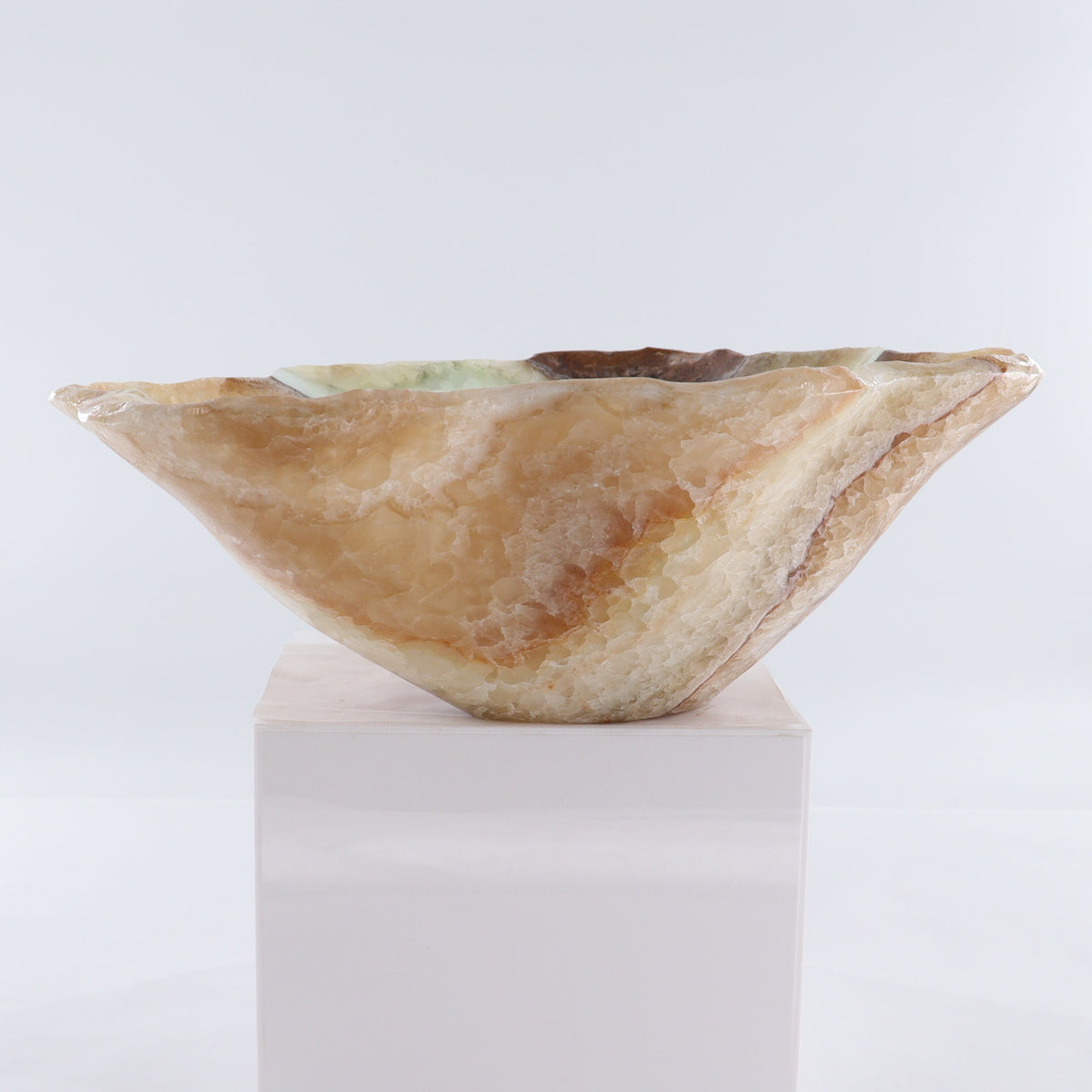 Mexican Onyx/Calcite Bowl | Mi Esperanza Minerals | Supplier of Crystals and Onyx