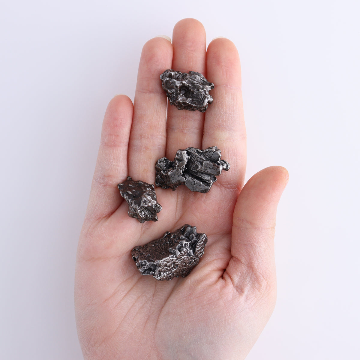 Campos del Cielo Meteorites Set of 8 | Mi Esperanza Minerals | Supplier of Crystals and Onyx