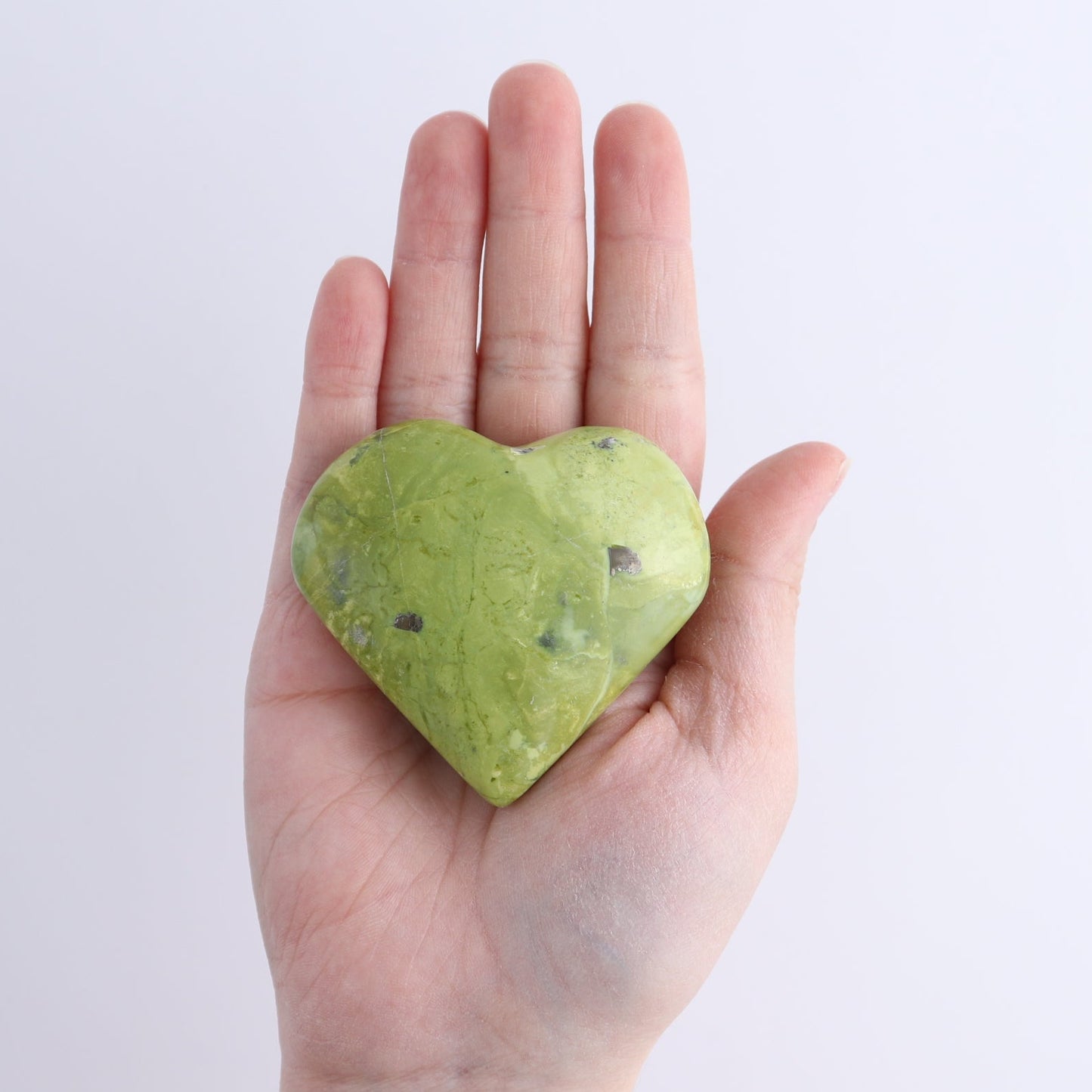 Serpentine Hearts Set of 26 | Mi Esperanza Minerals | Supplier of Crystals and Onyx