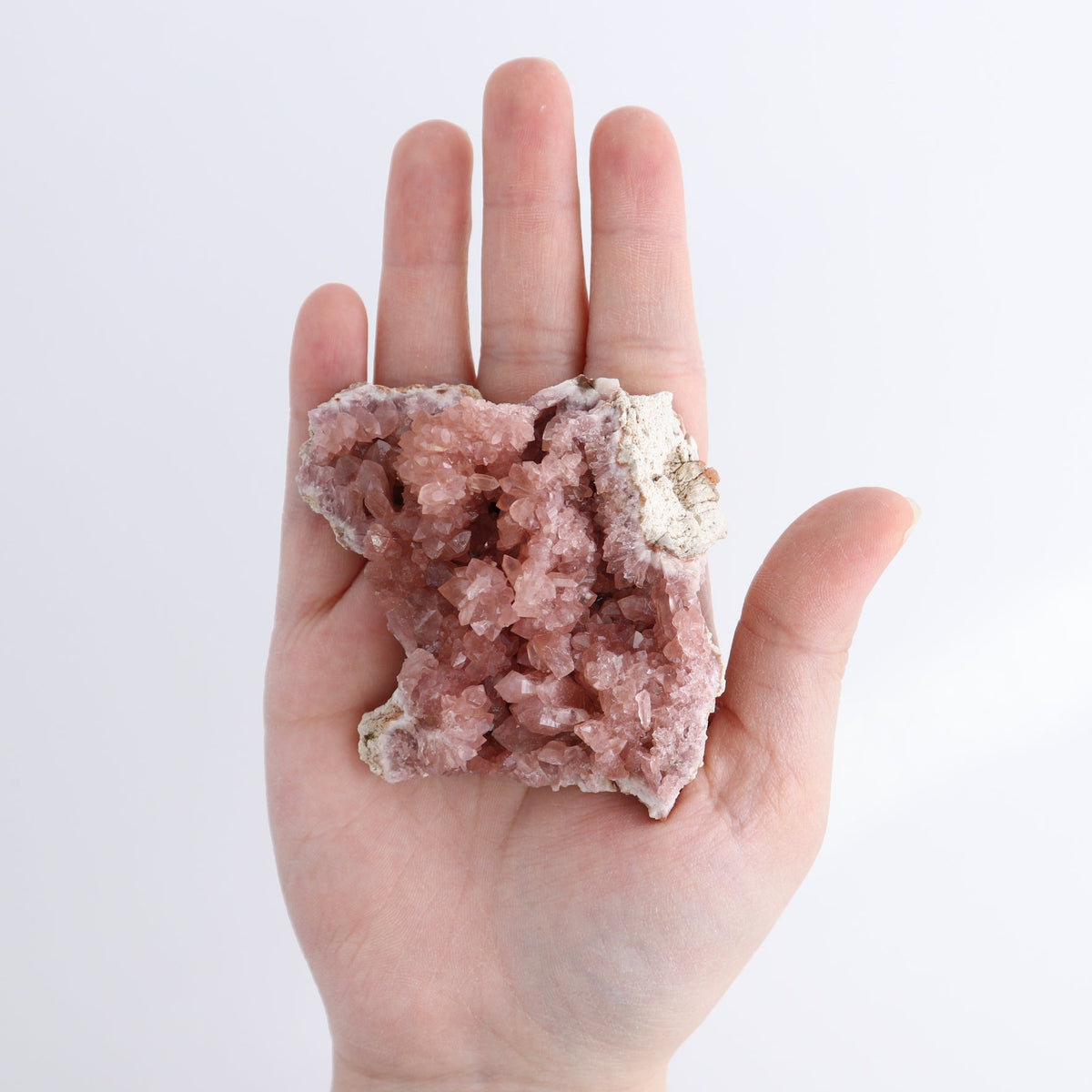 Pink Amethyst Geodes Set of 6