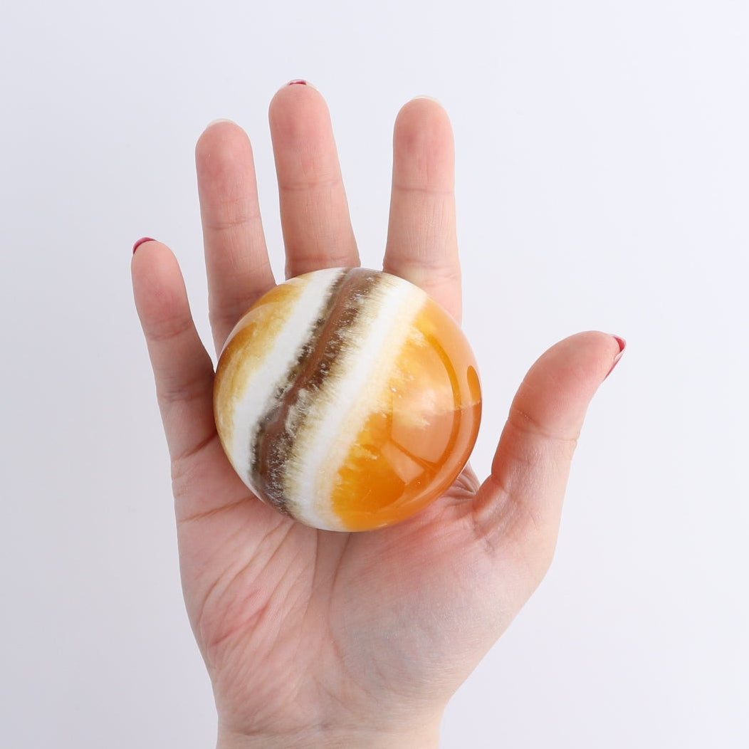 Calcite Spheres Set of 3