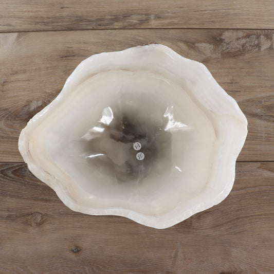 Mexican Onyx/Calcite Bowl 12"