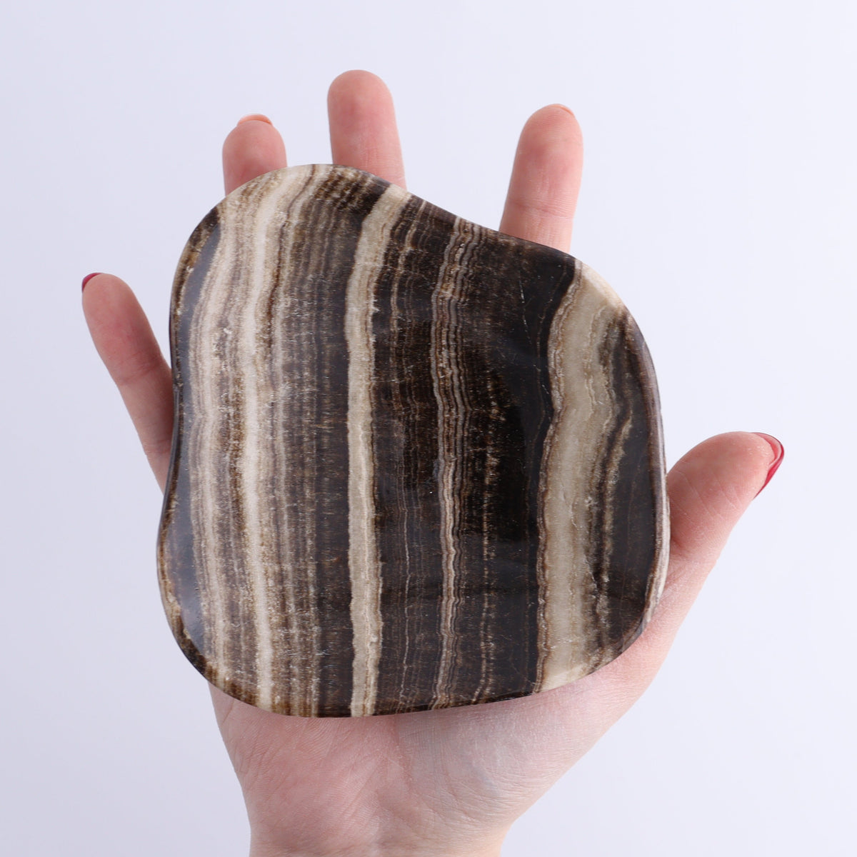 One Small Bowl Mexican Onyx/Calcite Chocolate | Mi Esperanza Minerals | Supplier of Crystals and Onyx