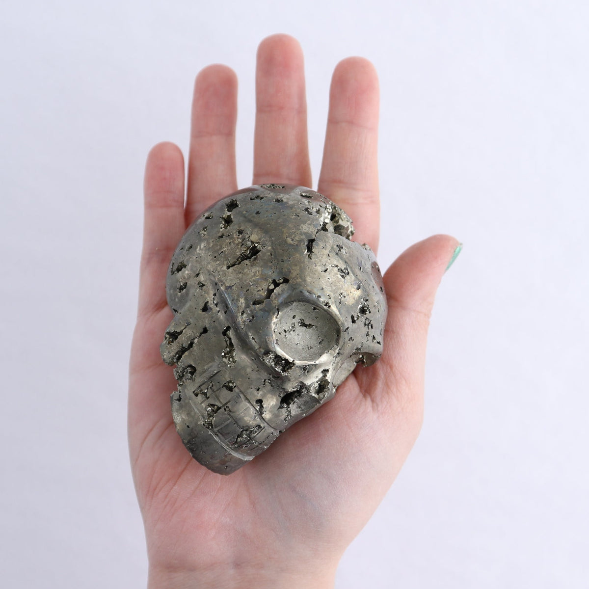 Pyrite Skulls Set of 3