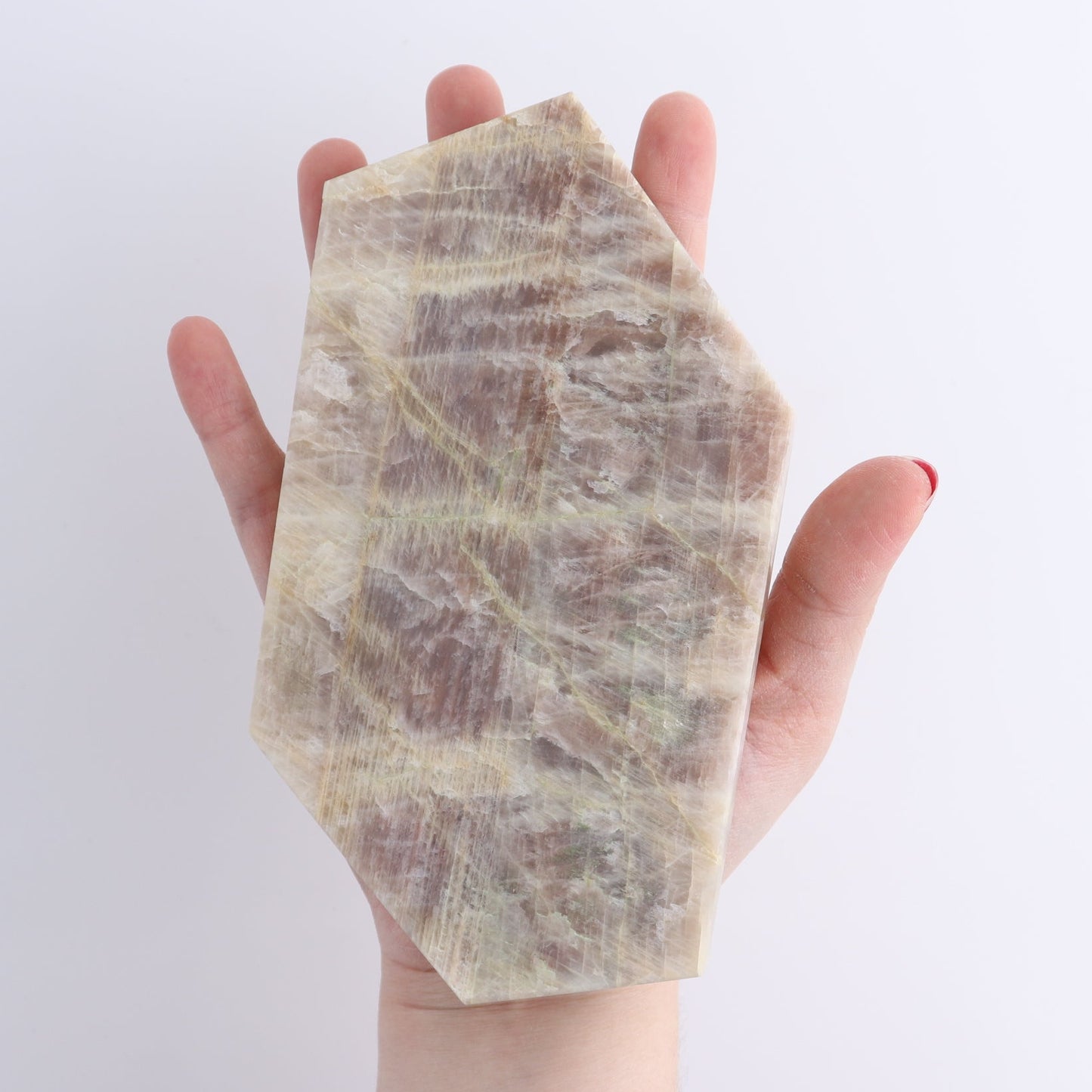 Moonstone Slices & Slabs Set of 4
