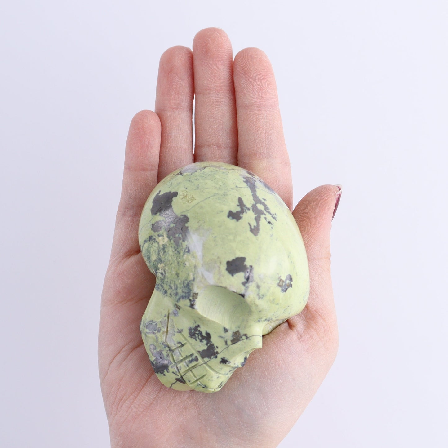 Serpentine Skulls Set of 3