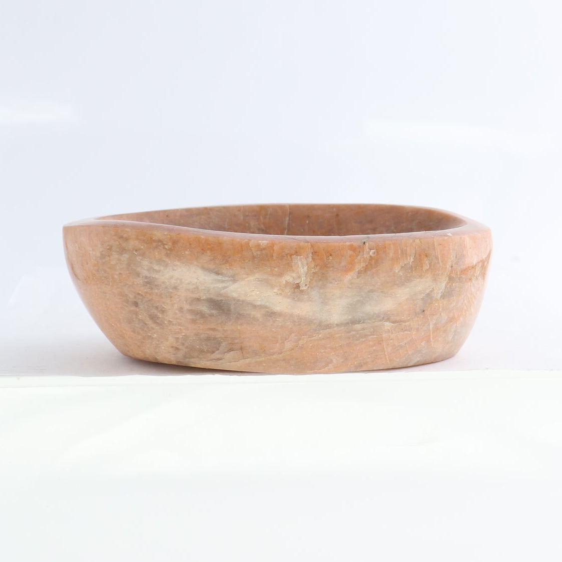 Peach Moonstone Bowl Set of 4 | Mi Esperanza Minerals | Supplier of Crystals and Onyx