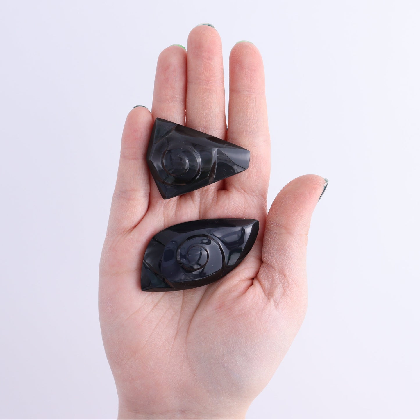 Rainbow Obsidian Cabs Set of 4 | Mi Esperanza Minerals | Supplier of Crystals and Onyx