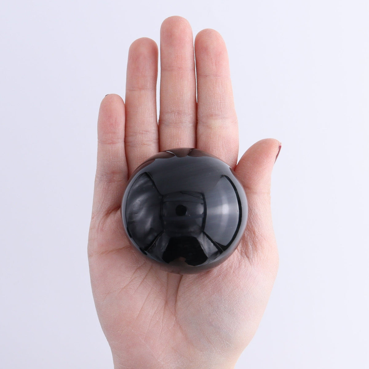 Obsidian Spheres Set of 6 | Mi Esperanza Minerals | Supplier of Crystals and Onyx