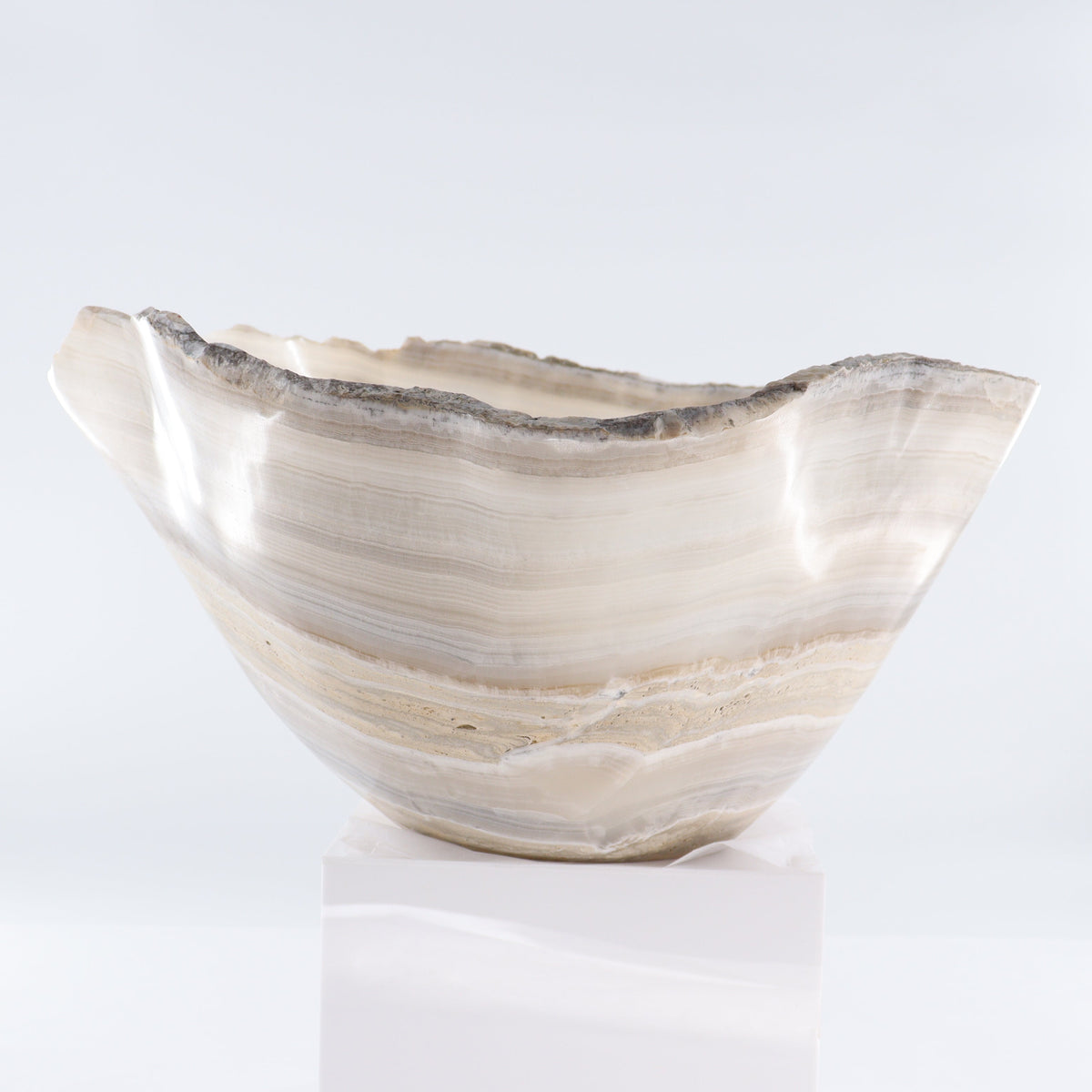 Mexican Onyx/Calcite Bowl | Mi Esperanza Minerals | Supplier of Crystals and Onyx