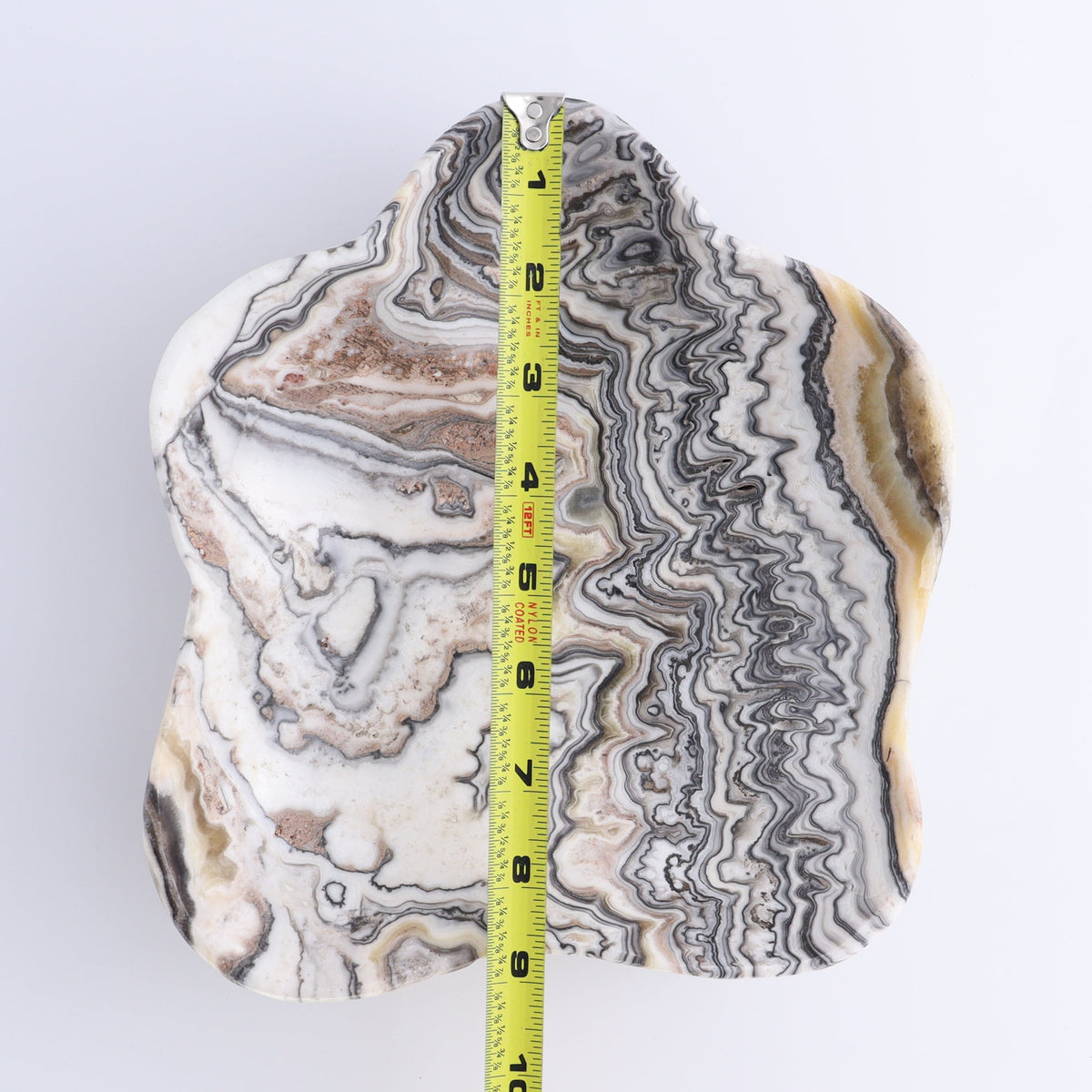 One Bowl Mexican Onyx/Calcite Black & Pink Zebra | Mi Esperanza Minerals | Supplier of Crystals and Onyx