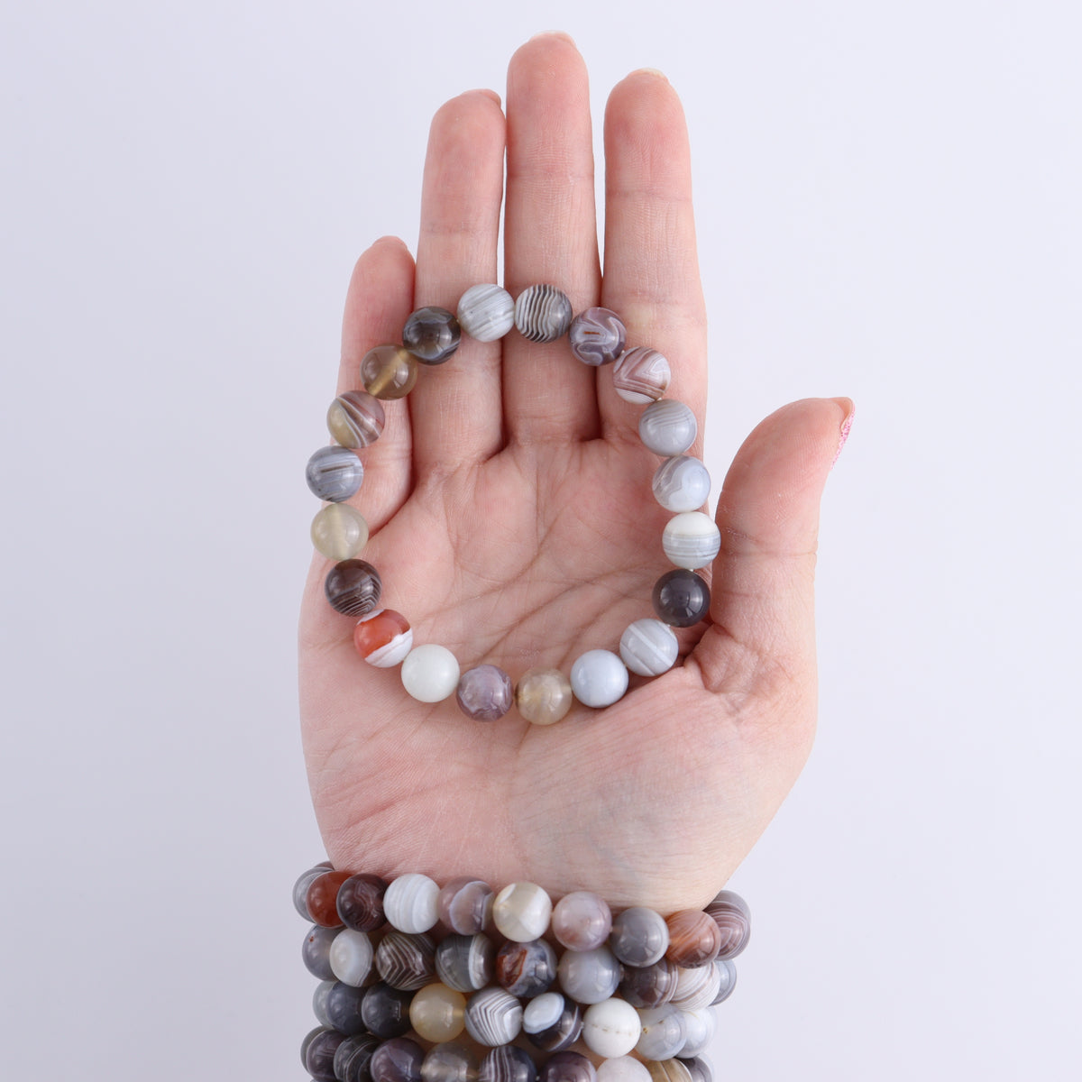 One Agate Bracelet - wholesale crystals