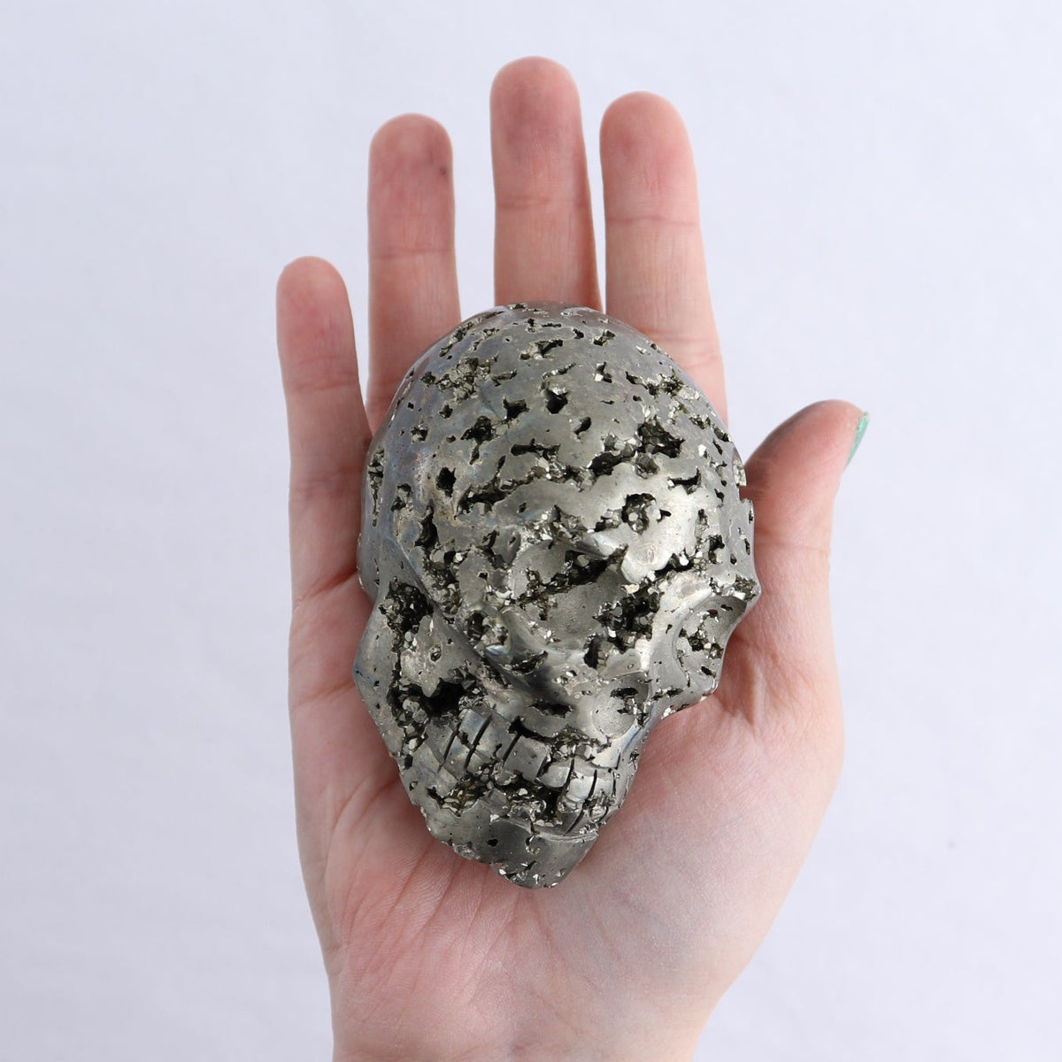 Pyrite Skulls Set of 3