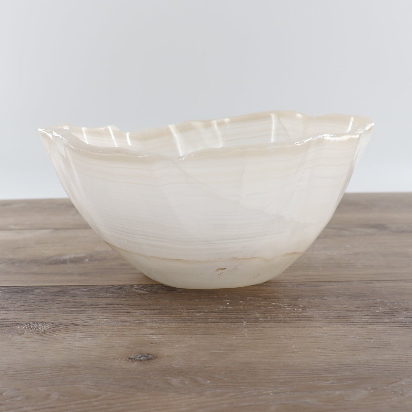Mexican Onyx/Calcite Bowl 12"