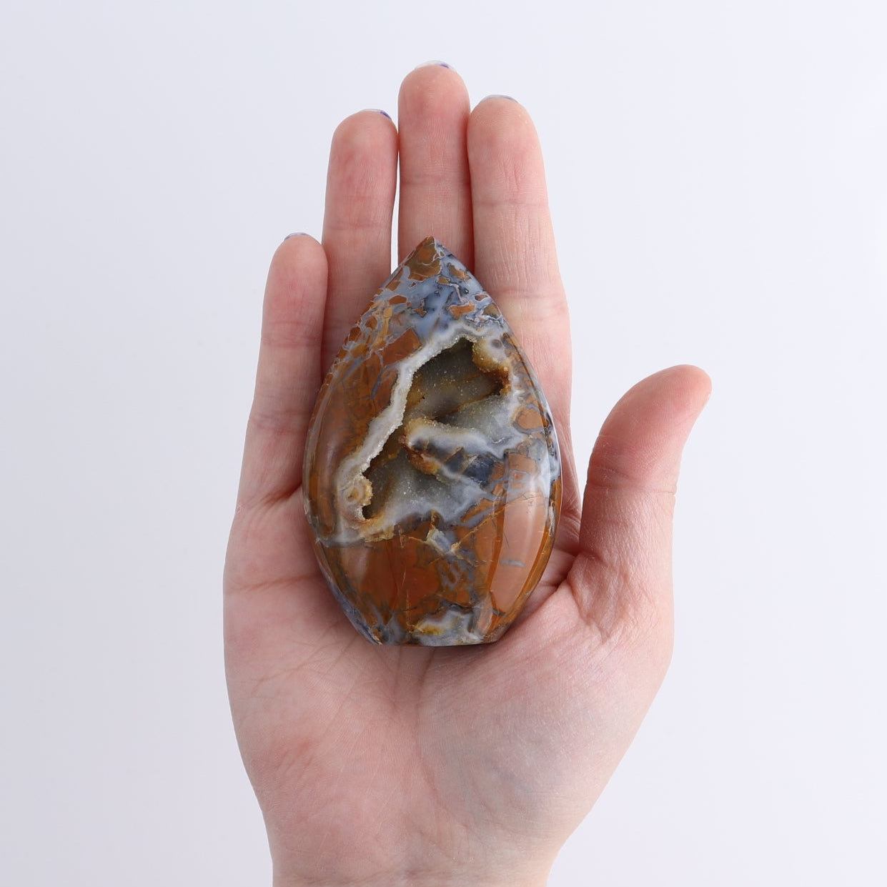 One Flame Brecciated Jasper | Mi Esperanza Minerals | Supplier of Crystals and Onyx