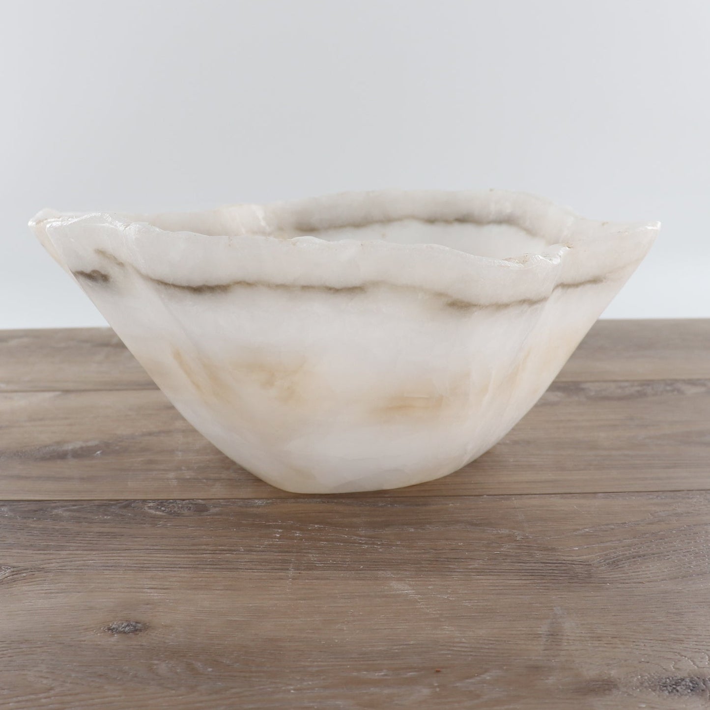 Mexican Onyx/Calcite Bowl 15"
