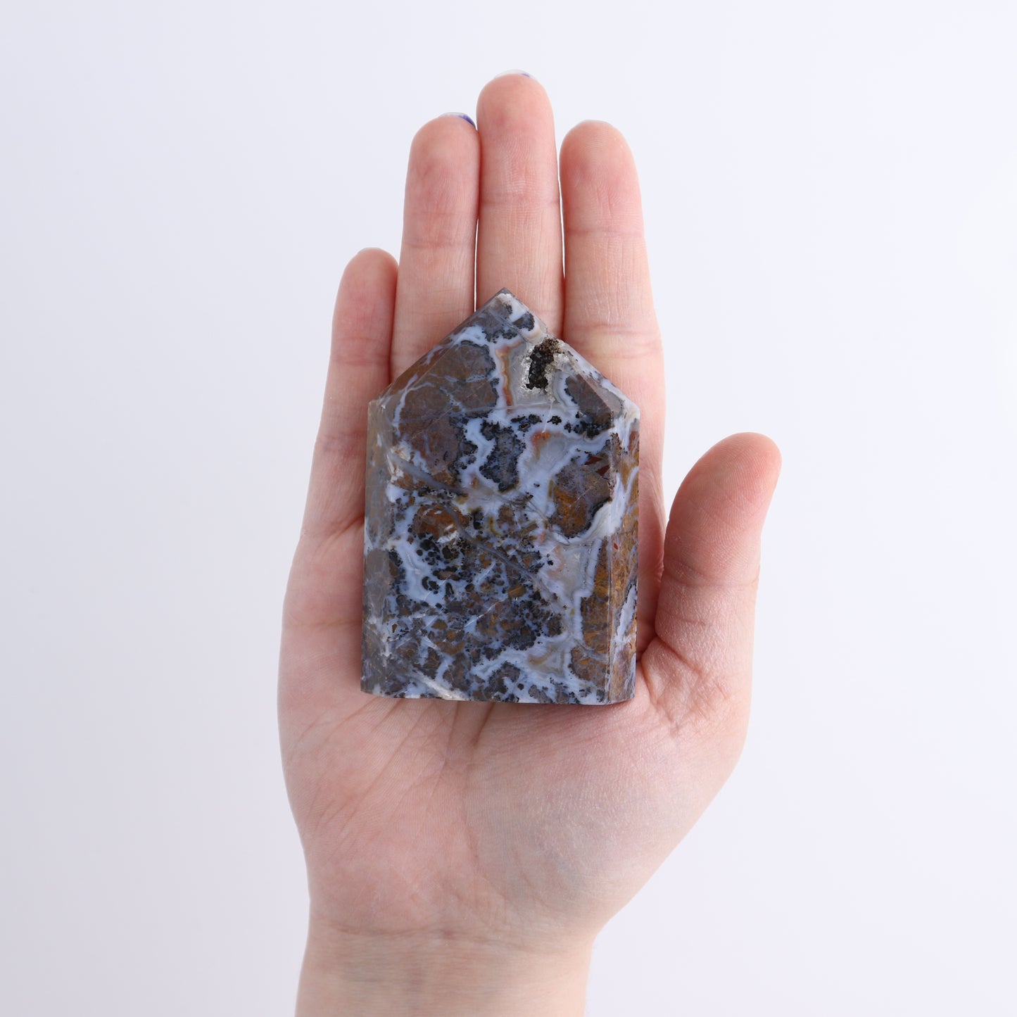 One Tower Brecciated Jasper | Mi Esperanza Minerals | Supplier of Crystals and Onyx