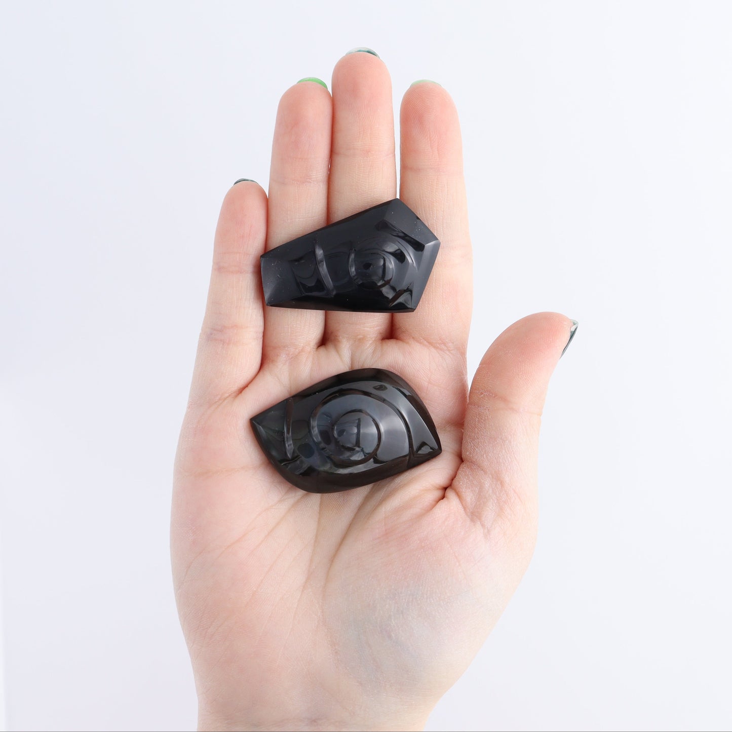 Rainbow Obsidian Cabs Set of 4 | Mi Esperanza Minerals | Supplier of Crystals and Onyx